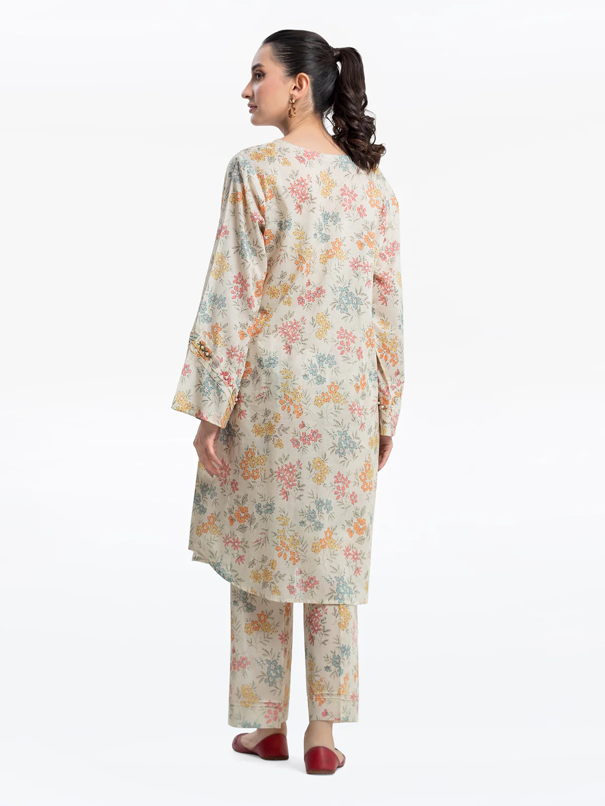 Pret Printed Lawn Co-ord Set - EWTKP24-81311ST - Image 5