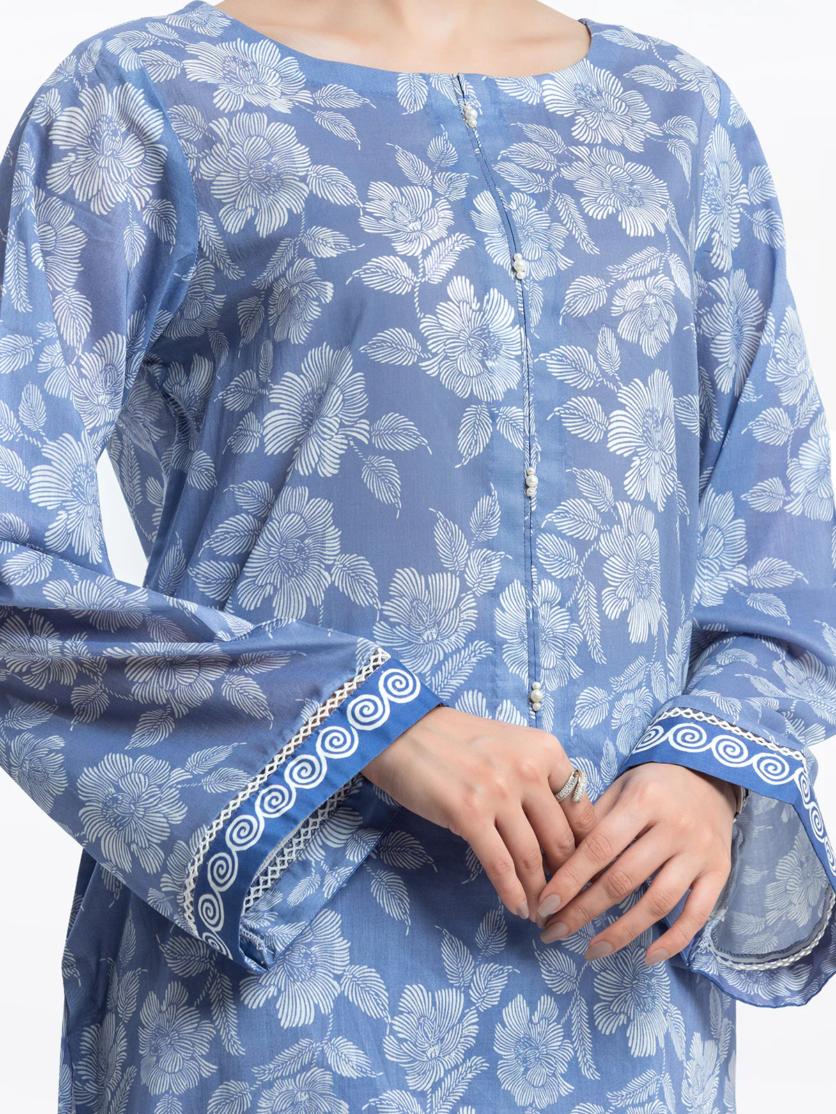 Pret Printed Lawn Co-ord Set - EWTKP24-81313ST - Image 3