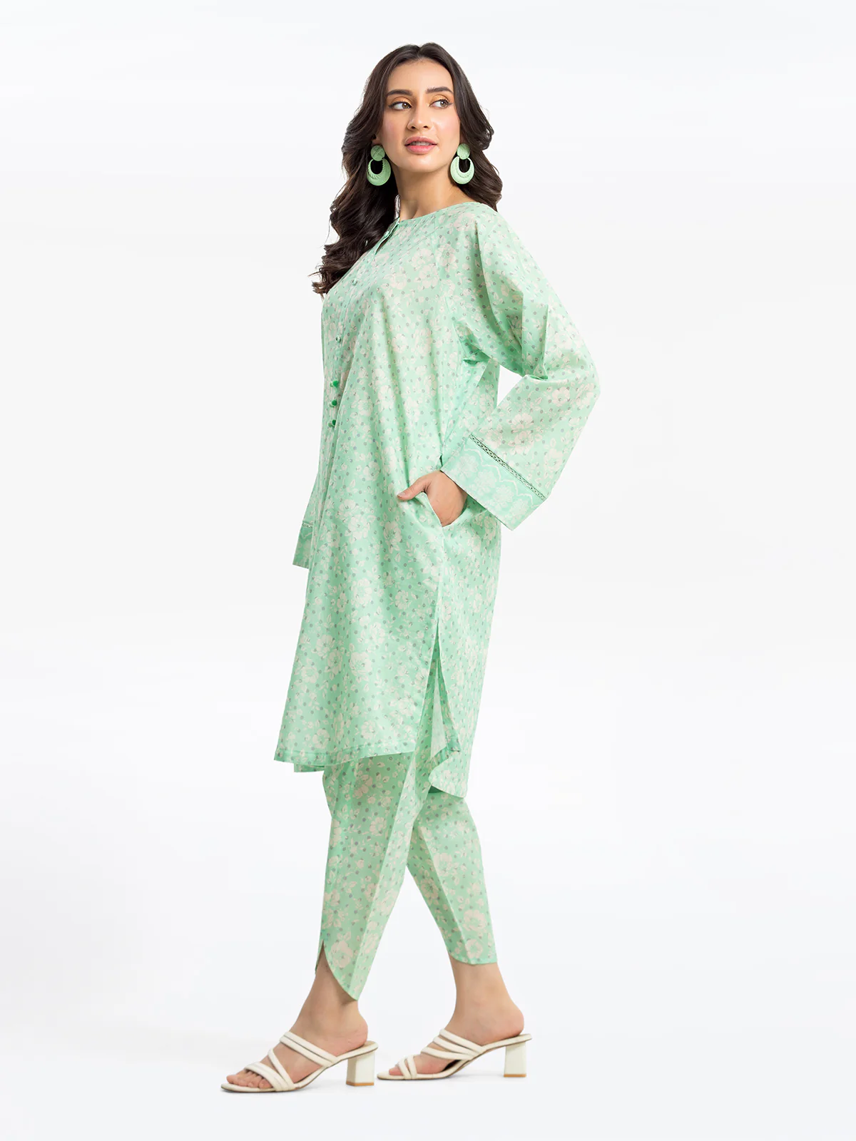 Pret Printed Lawn Co-ord Set - EWTKP24-81314ST - Image 4