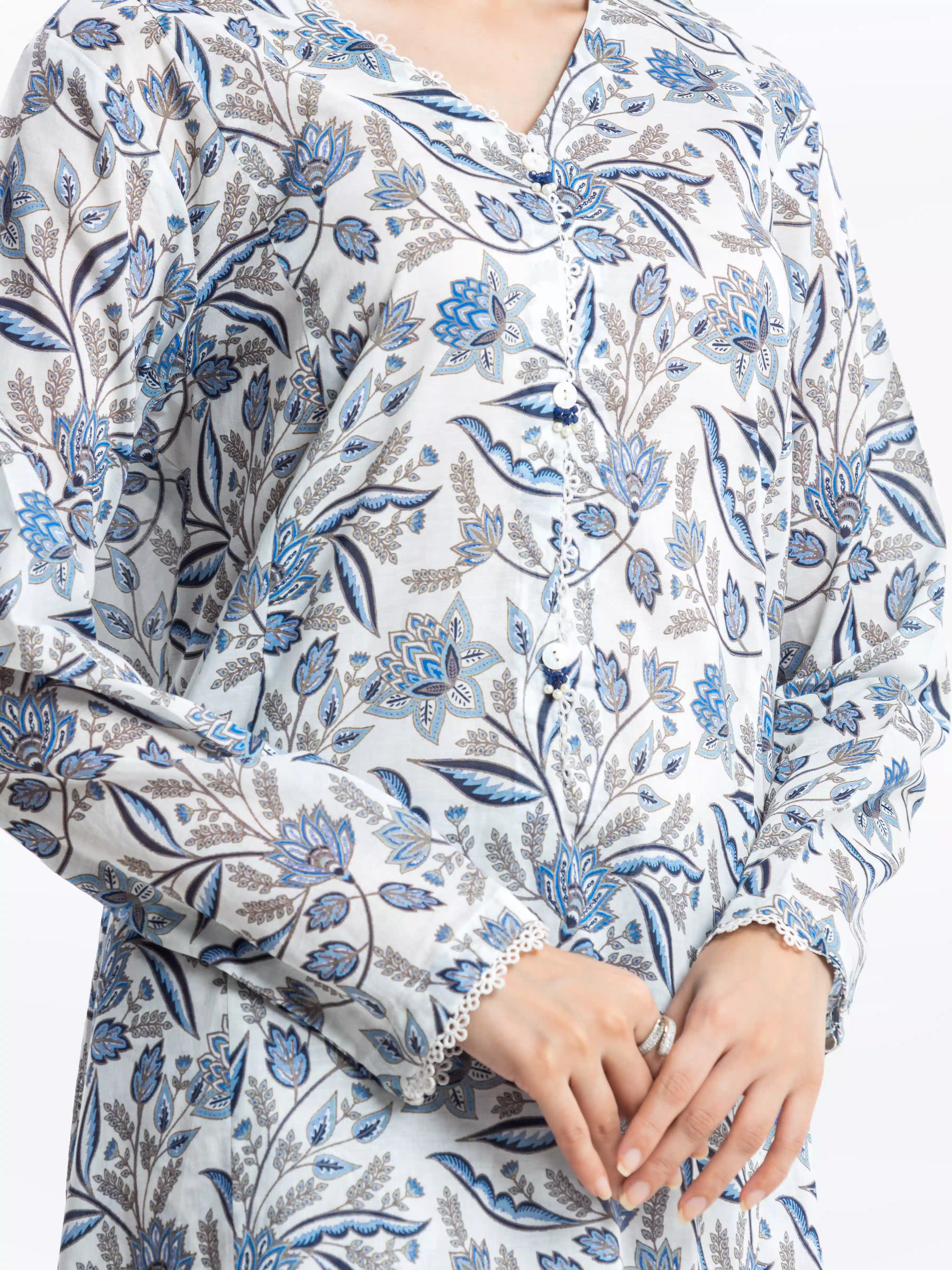 Pret Printed Lawn Co-ord Set - EWTKP24-81318ST - Image 3