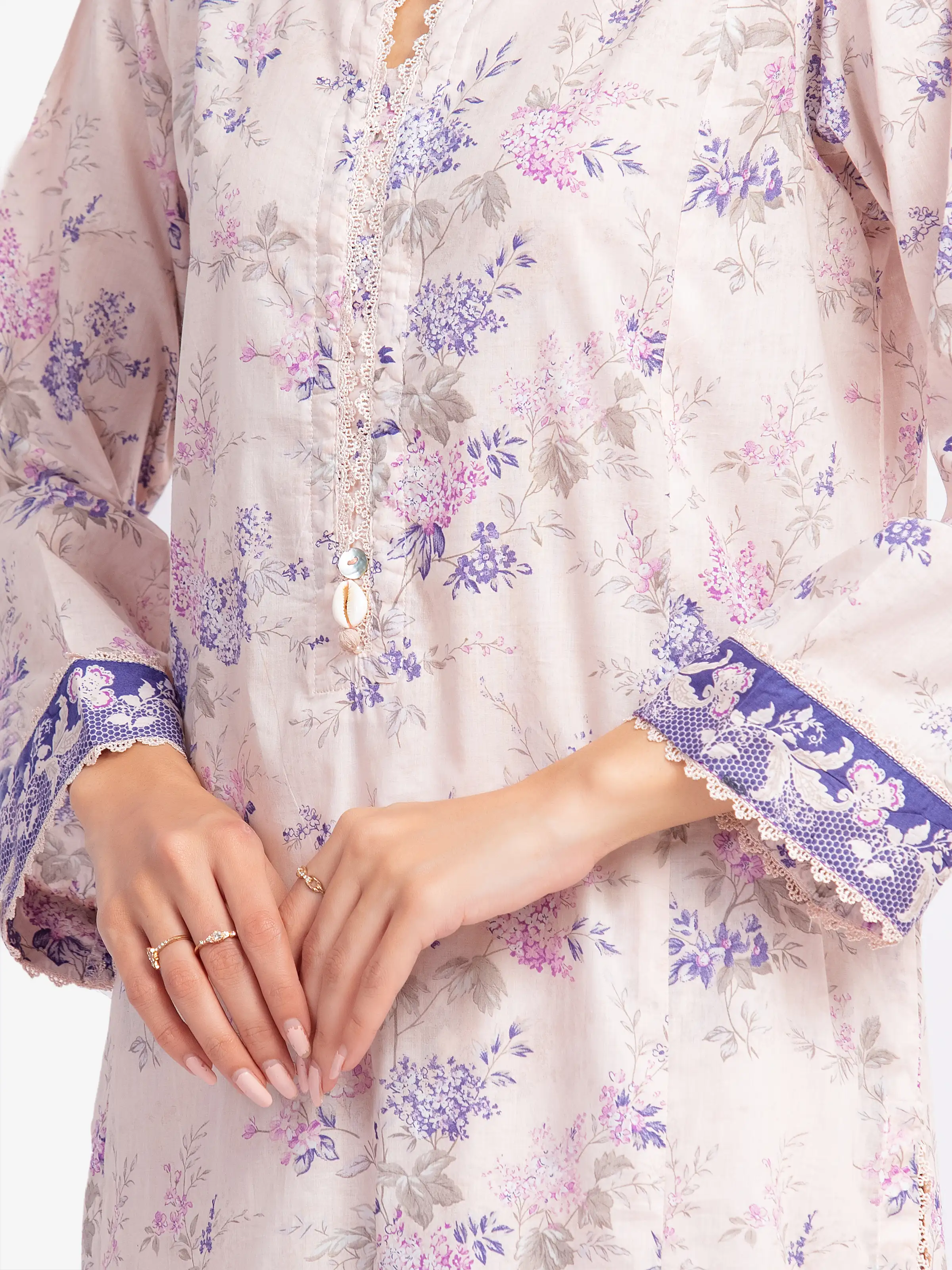 Pret Printed Lawn Co-ord Set - EWTKP5-81078ST - Image 3