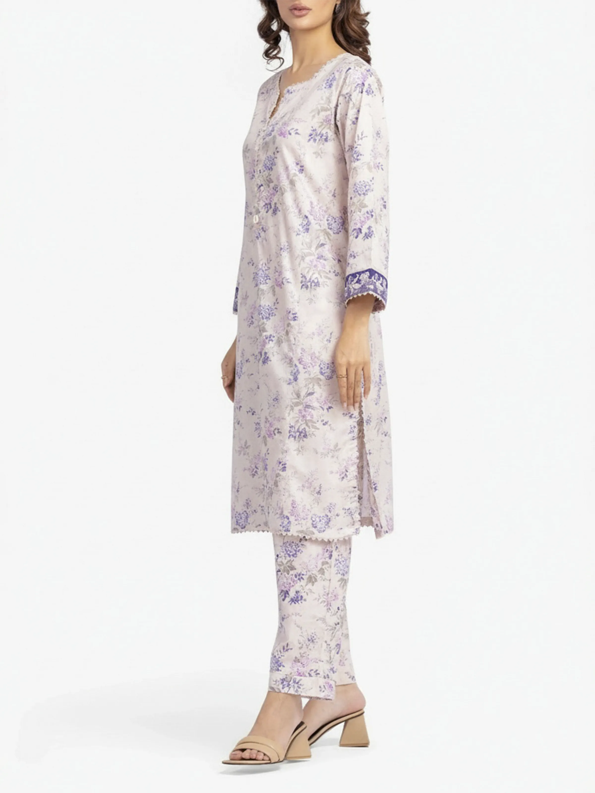 Pret Printed Lawn Co-ord Set - EWTKP5-81078ST - Image 4