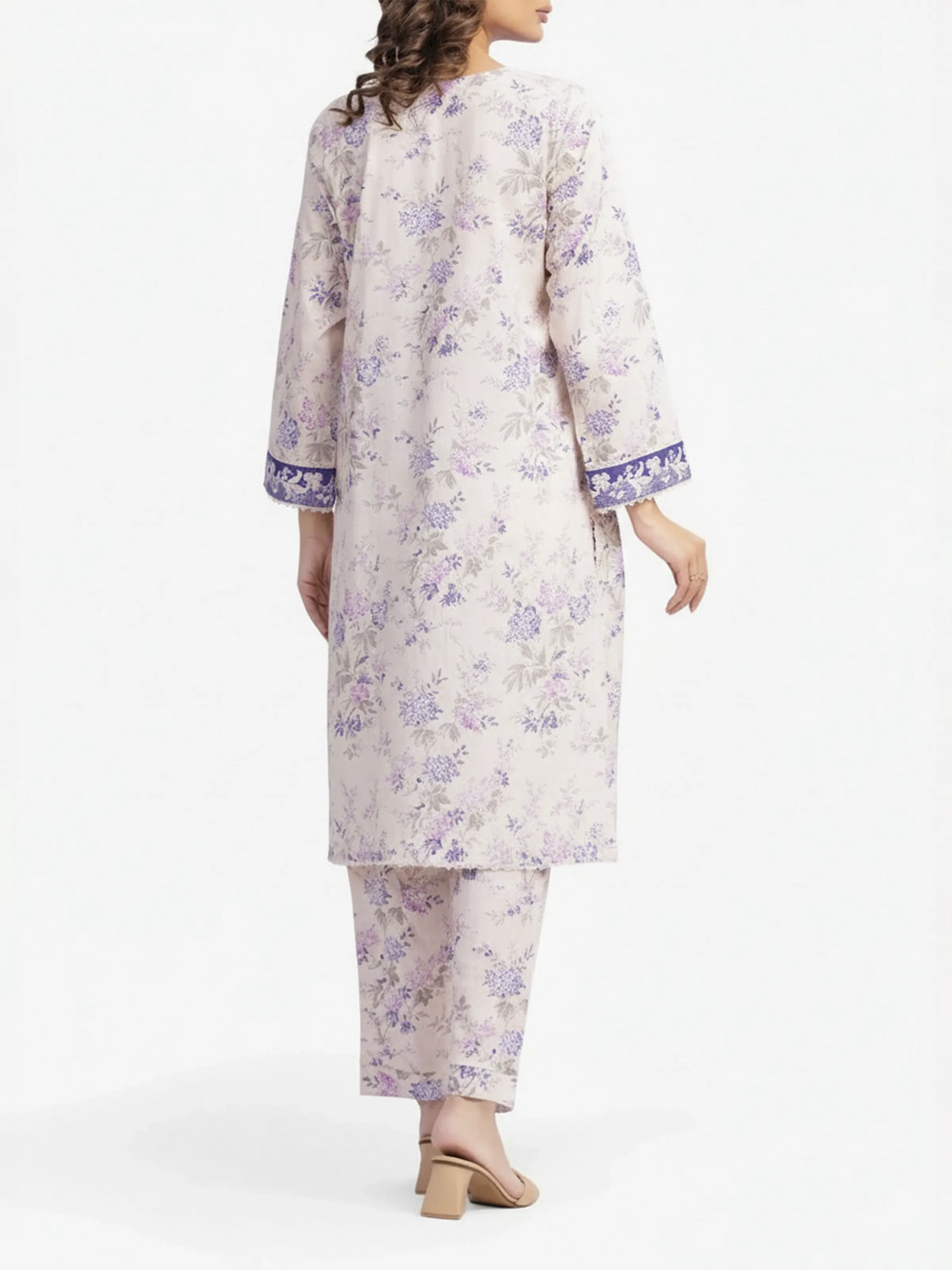 Pret Printed Lawn Co-ord Set - EWTKP5-81078ST - Image 5