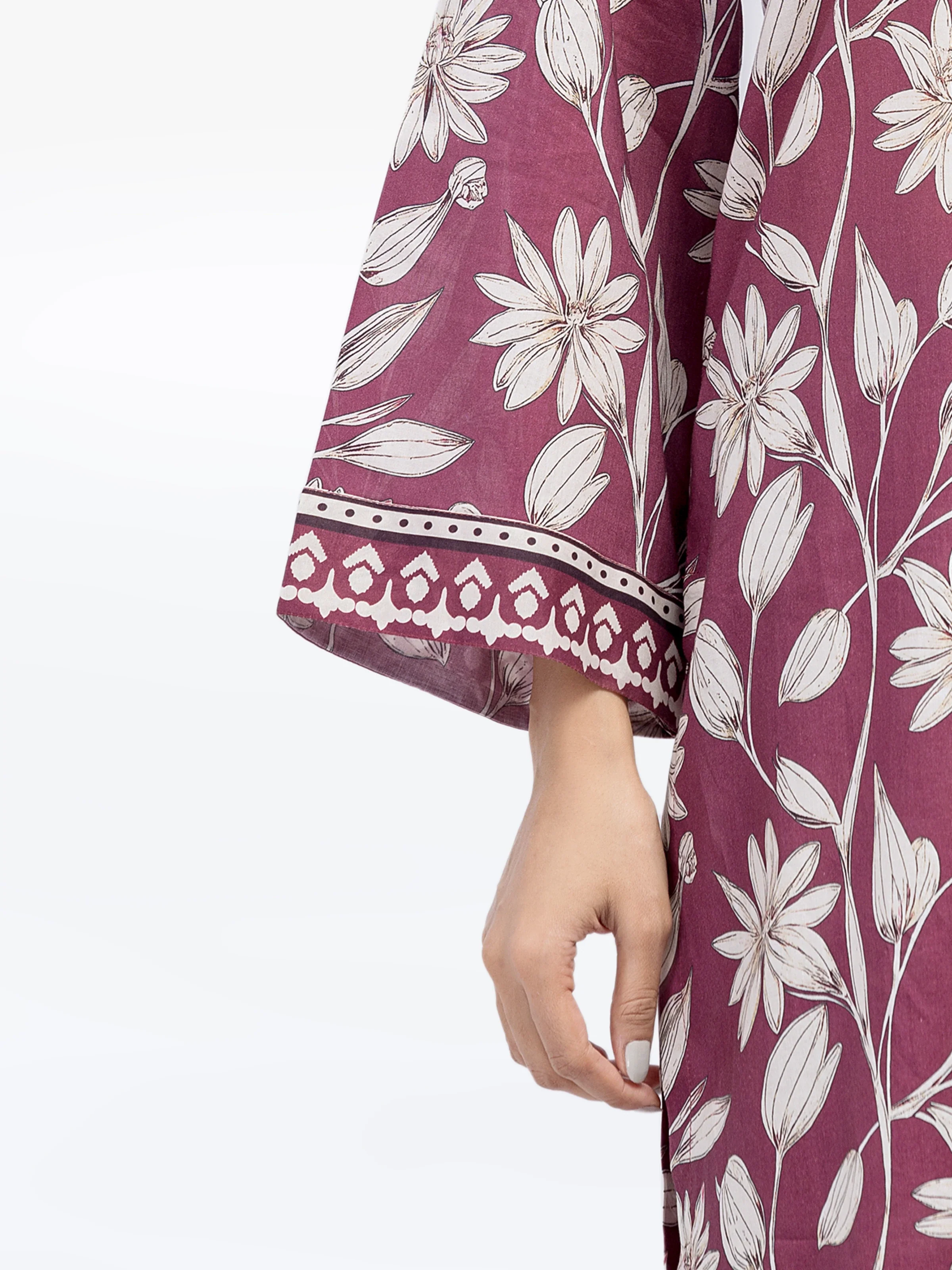 Pret Printed Lawn Co-ord Set - EWTKP5-81851ST - Image 4