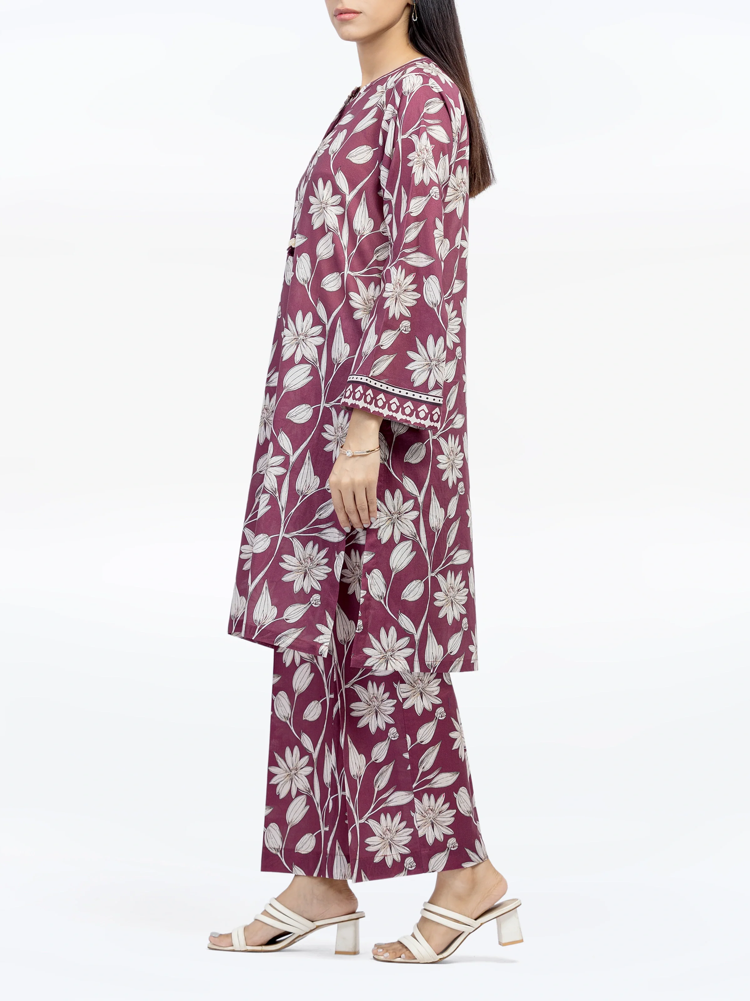 Pret Printed Lawn Co-ord Set - EWTKP5-81851ST - Image 5