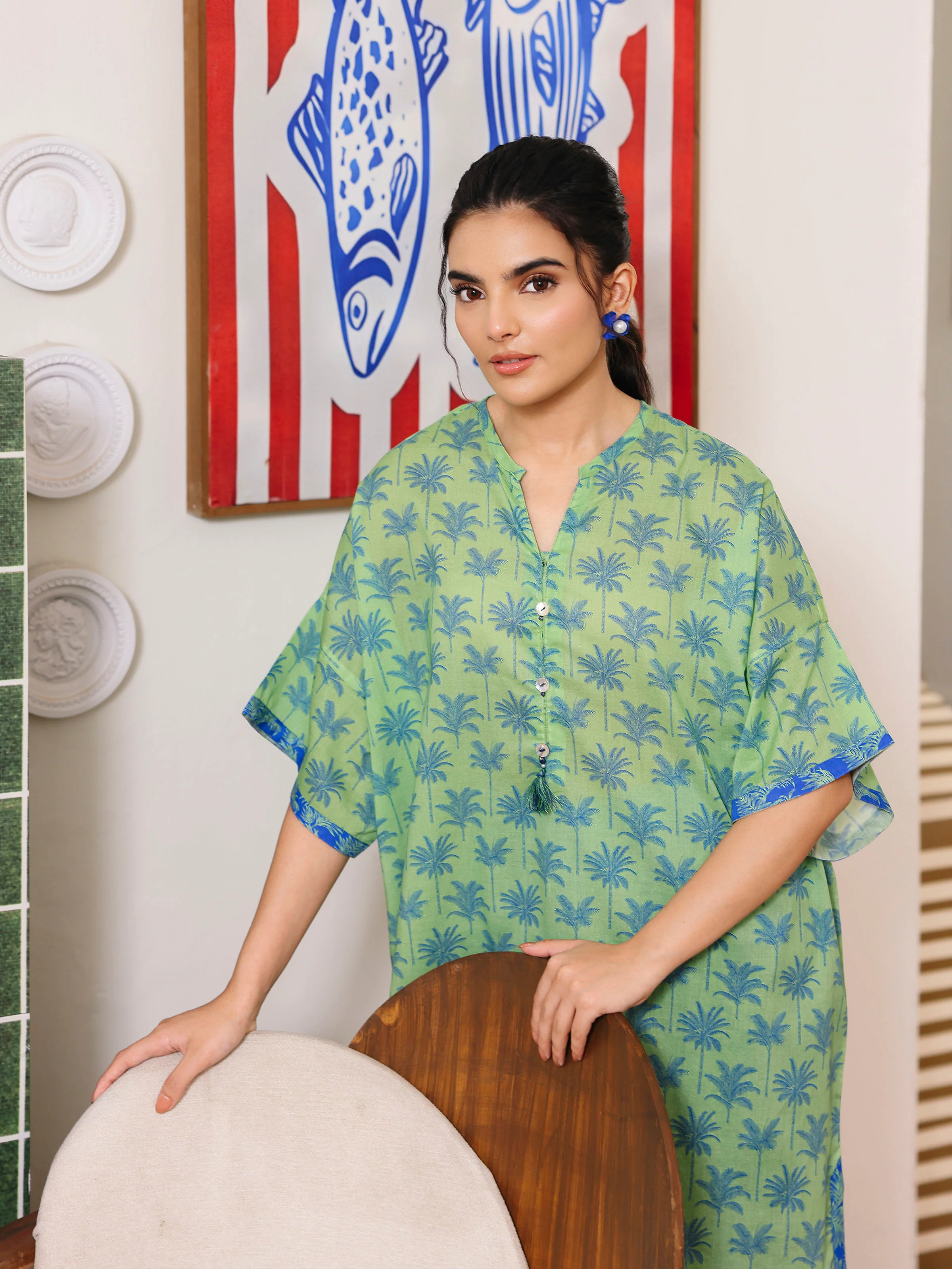 Pret Printed Lawn Co-Ord Set - EWTKP5-81856ST - Image 5