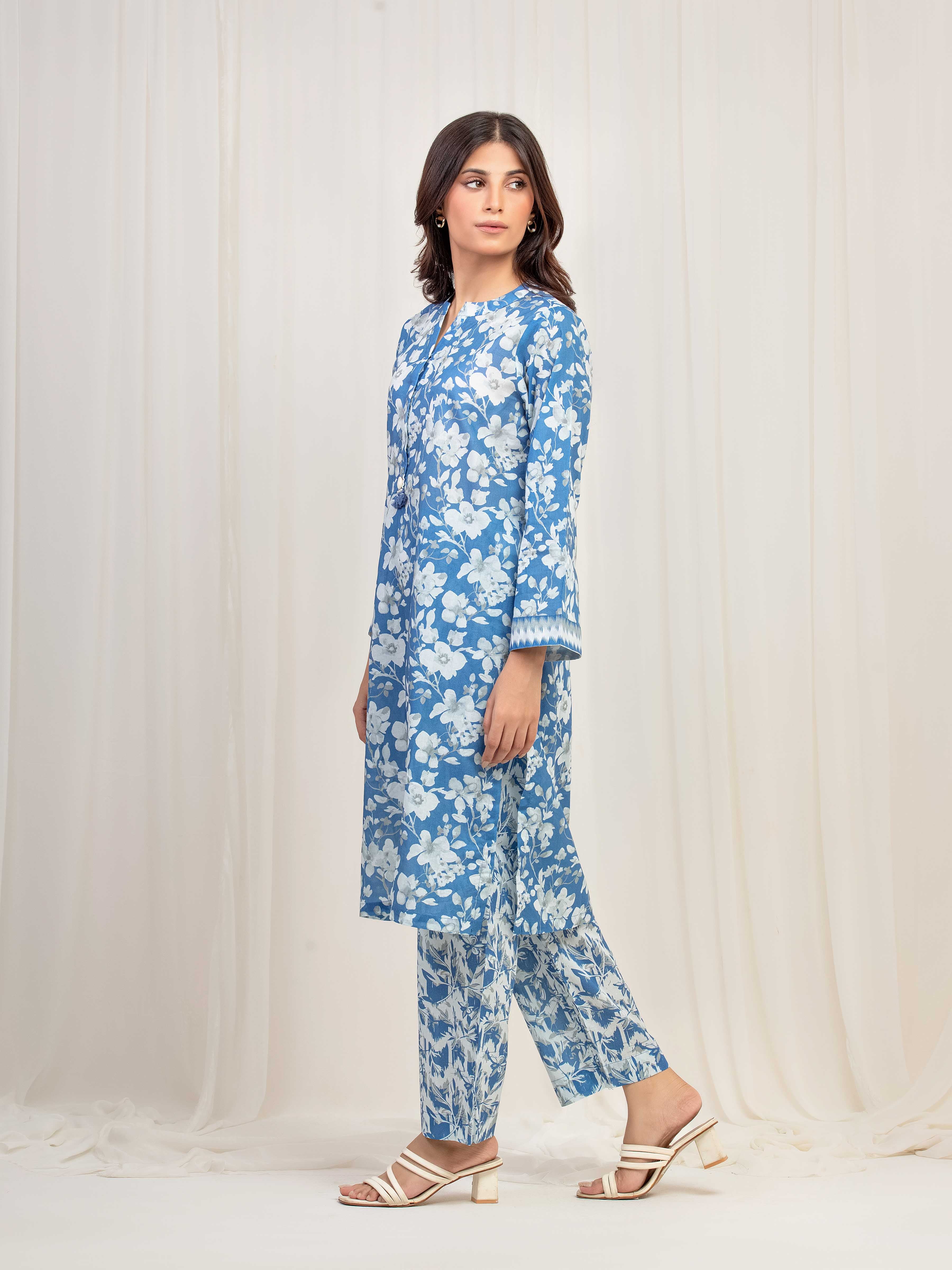 Pret Printed Lawn Co-Ord Set - EWTKP5-81860ST - Image 5