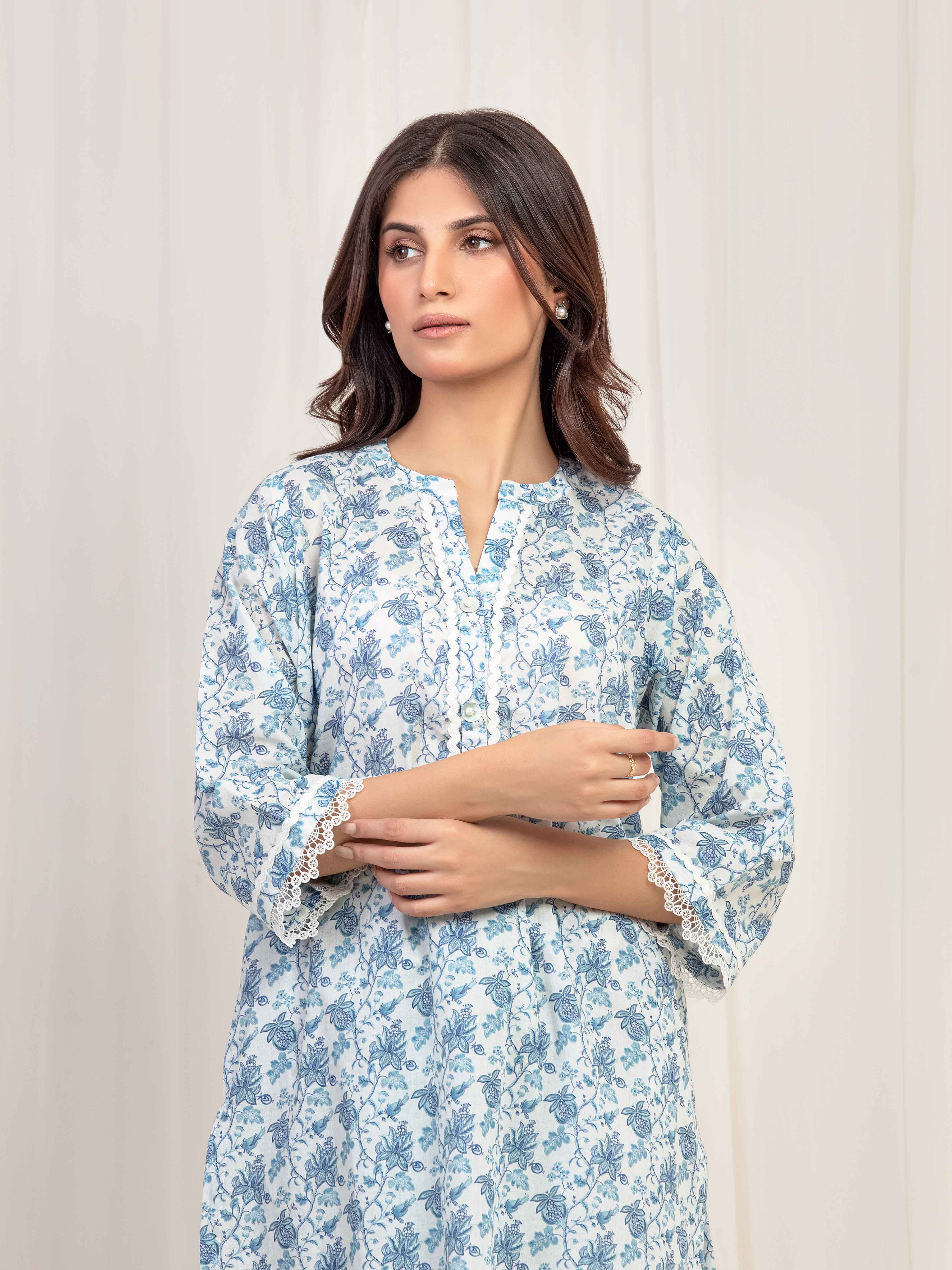 Pret Printed Lawn Co-Ord Set - EWTKP5-81862ST - Image 2