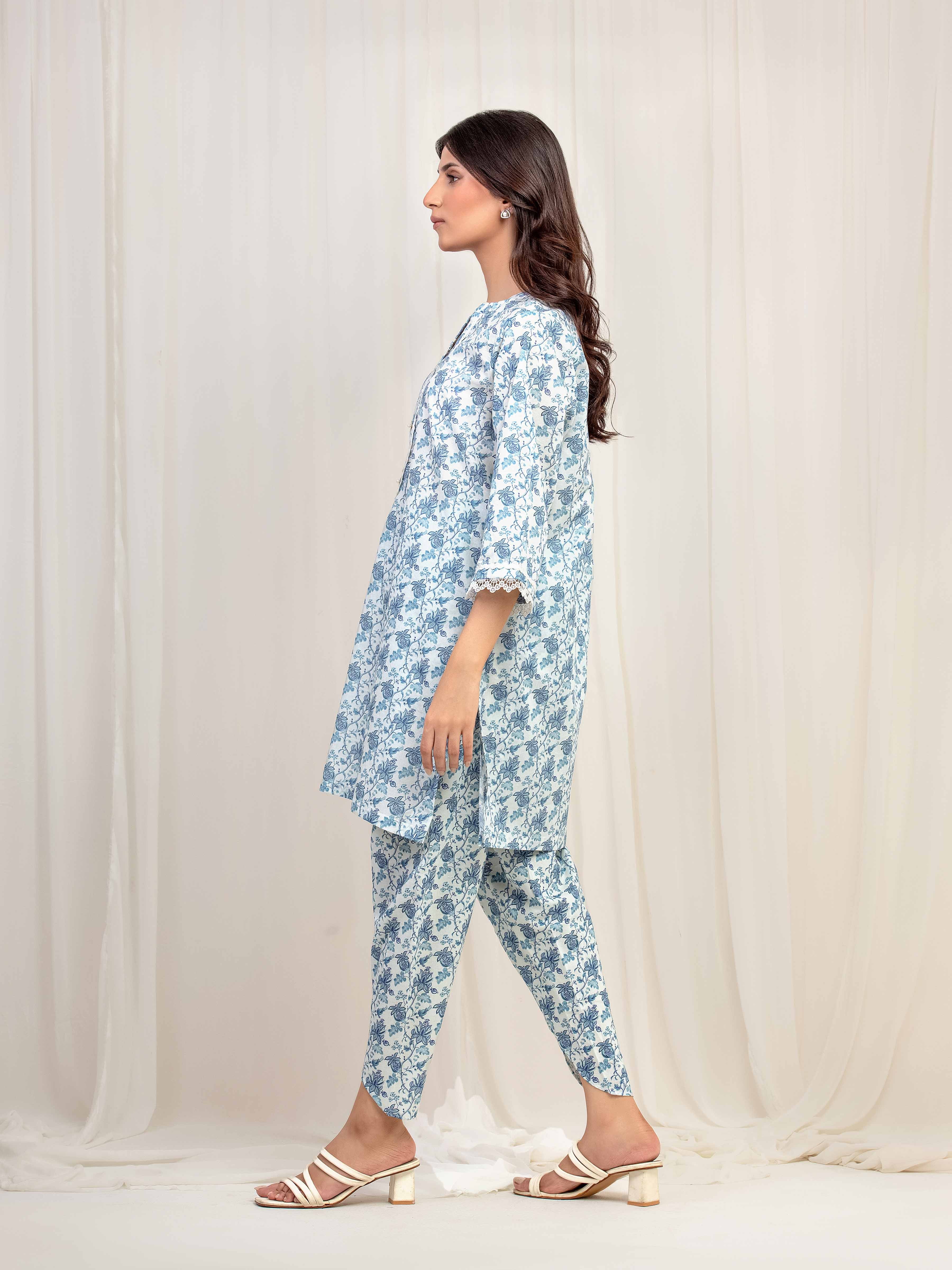 Pret Printed Lawn Co-Ord Set - EWTKP5-81862ST - Image 5