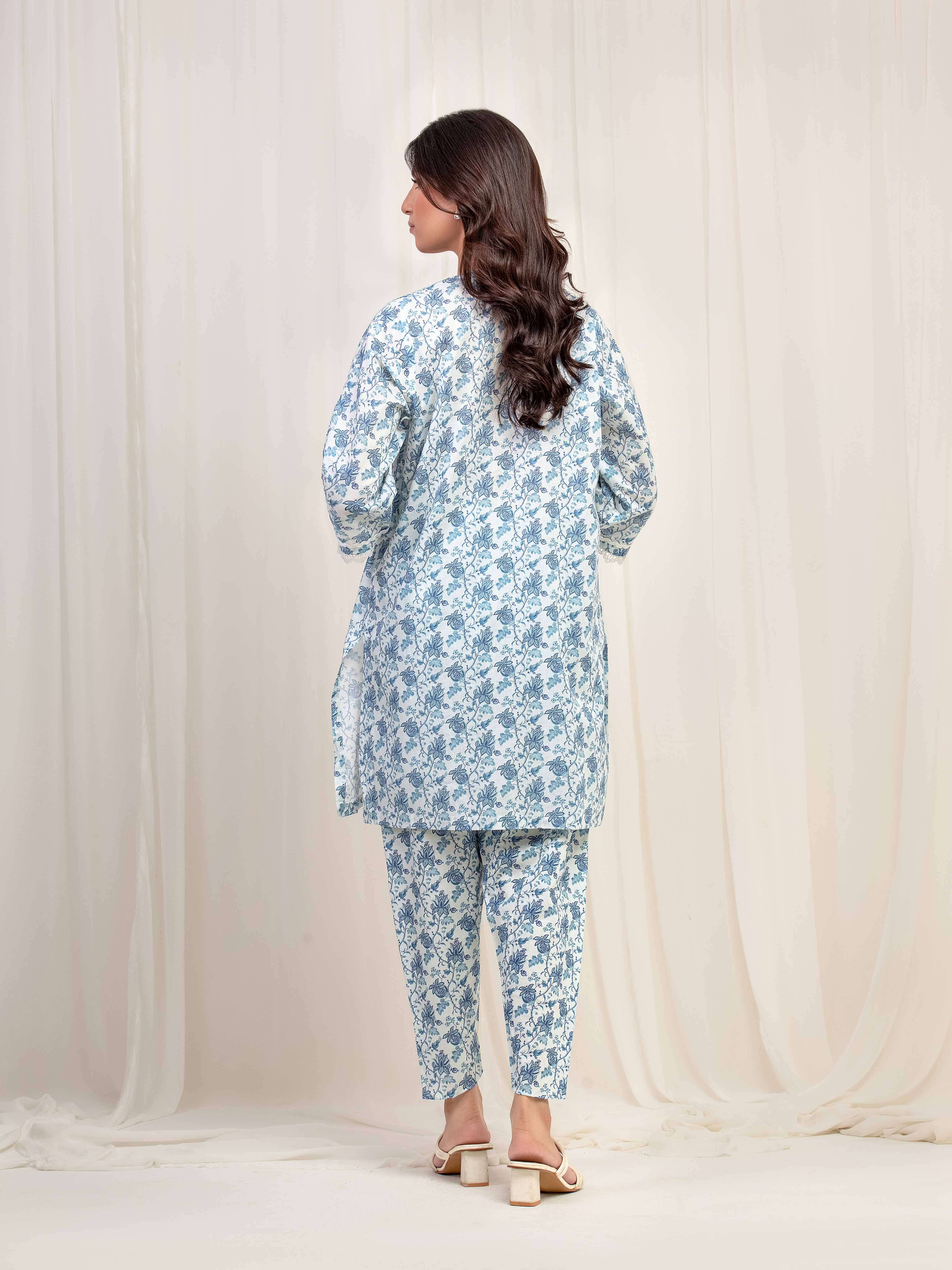 Pret Printed Lawn Co-Ord Set - EWTKP5-81862ST - Image 6