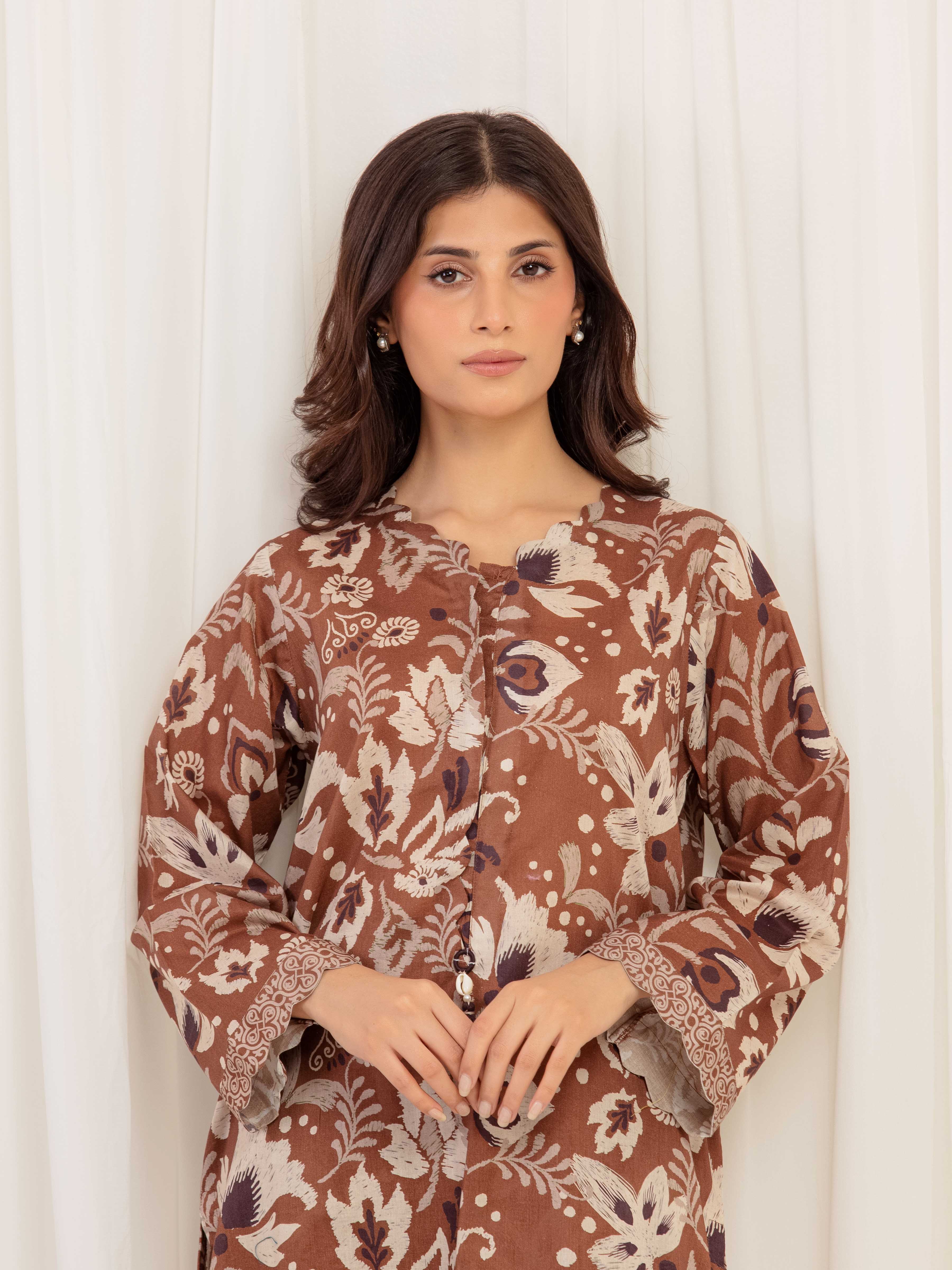 Pret Printed Lawn Co-Ord Set - EWTKP5-81866ST - Image 2