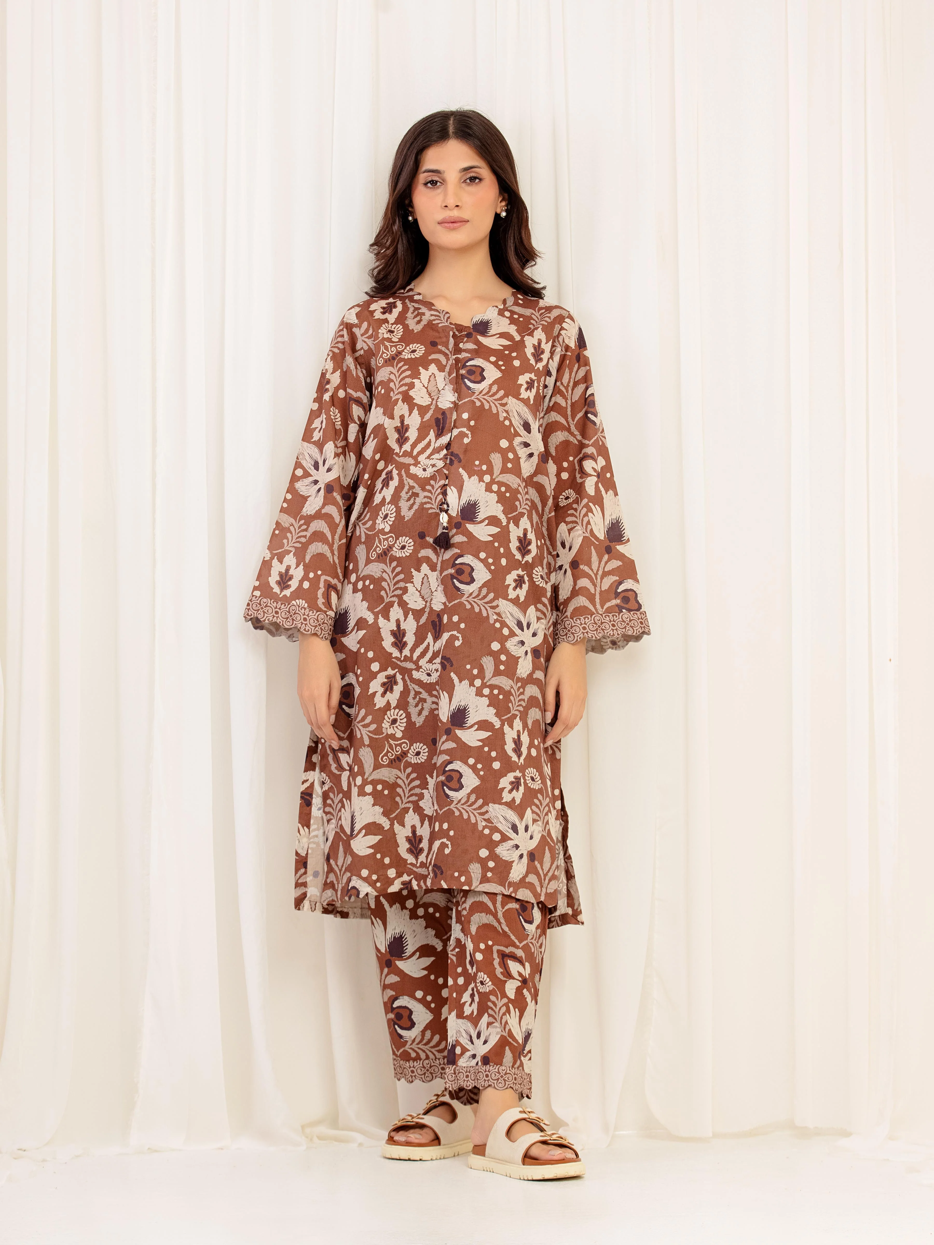 Pret Printed Lawn Co-Ord Set - EWTKP5-81866ST - Image 4