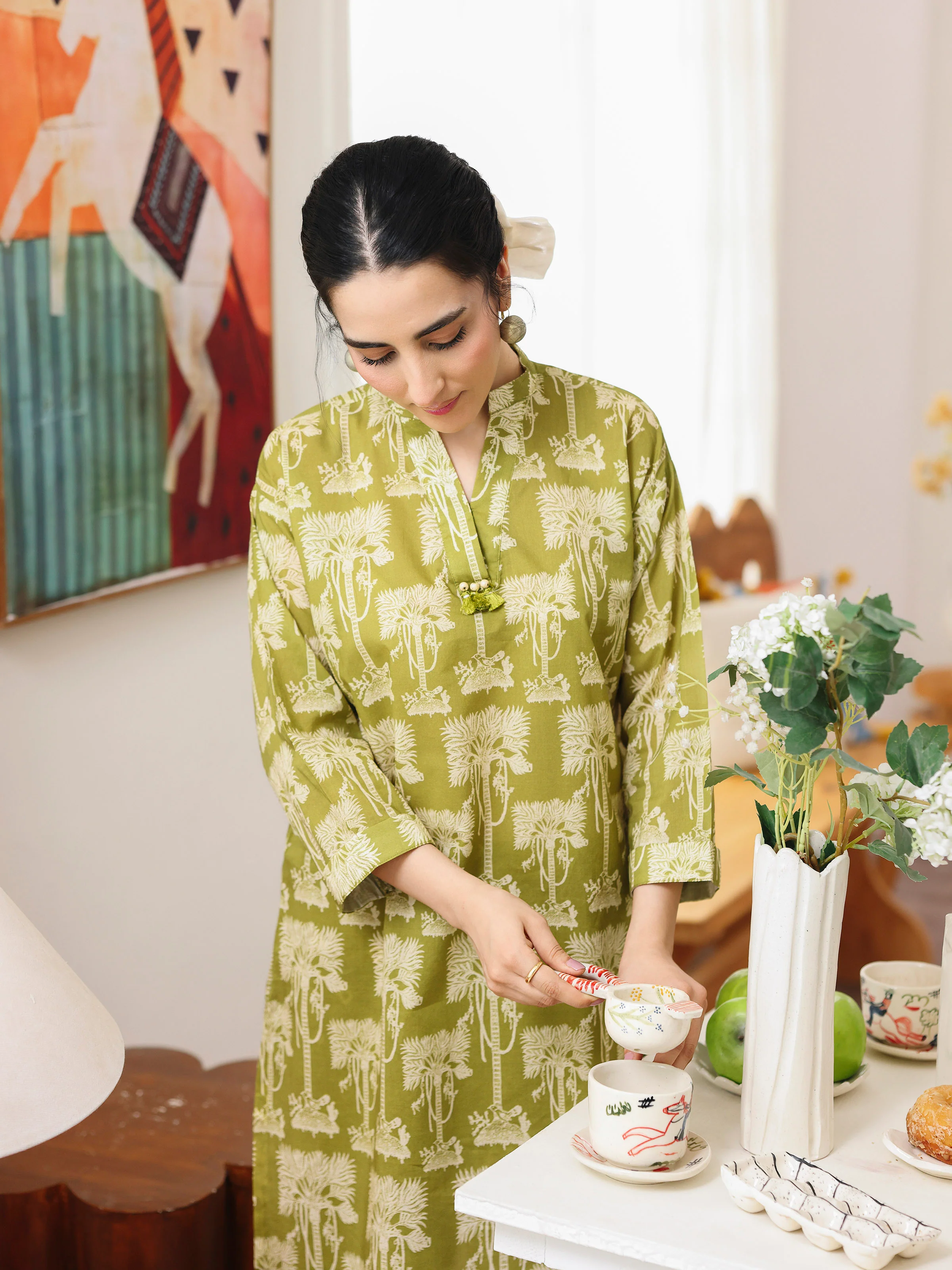 Pret Printed Lawn Co-Ord Set - EWTKP5-81870ST - Image 3