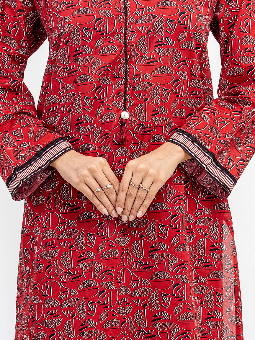Pret Printed Lawn Co-Ord Set - EWTKP5-81871ST - Image 4