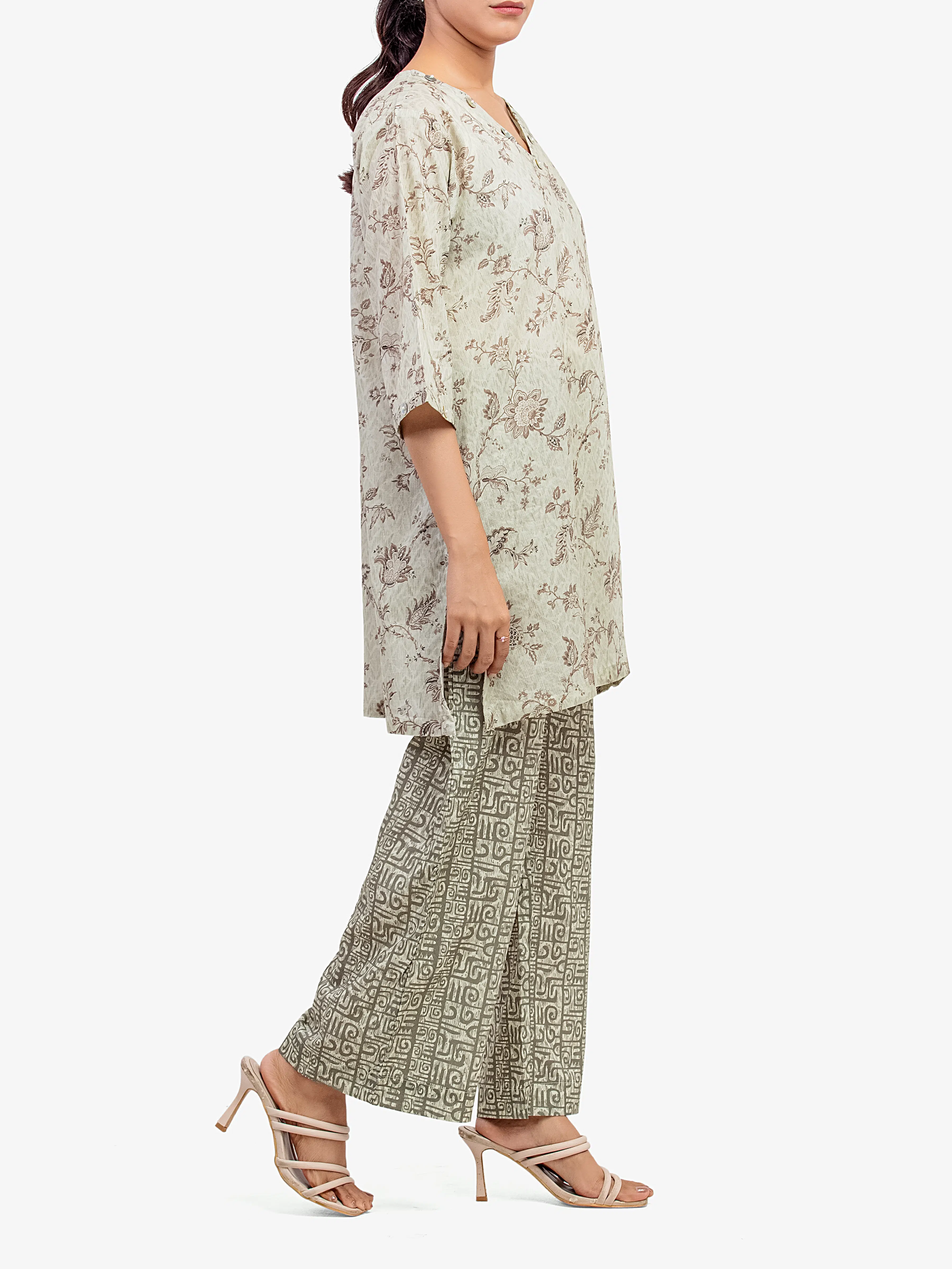 Pret Printed Lawn Co-Ord Set - EWTKP5-81882ST - Image 4