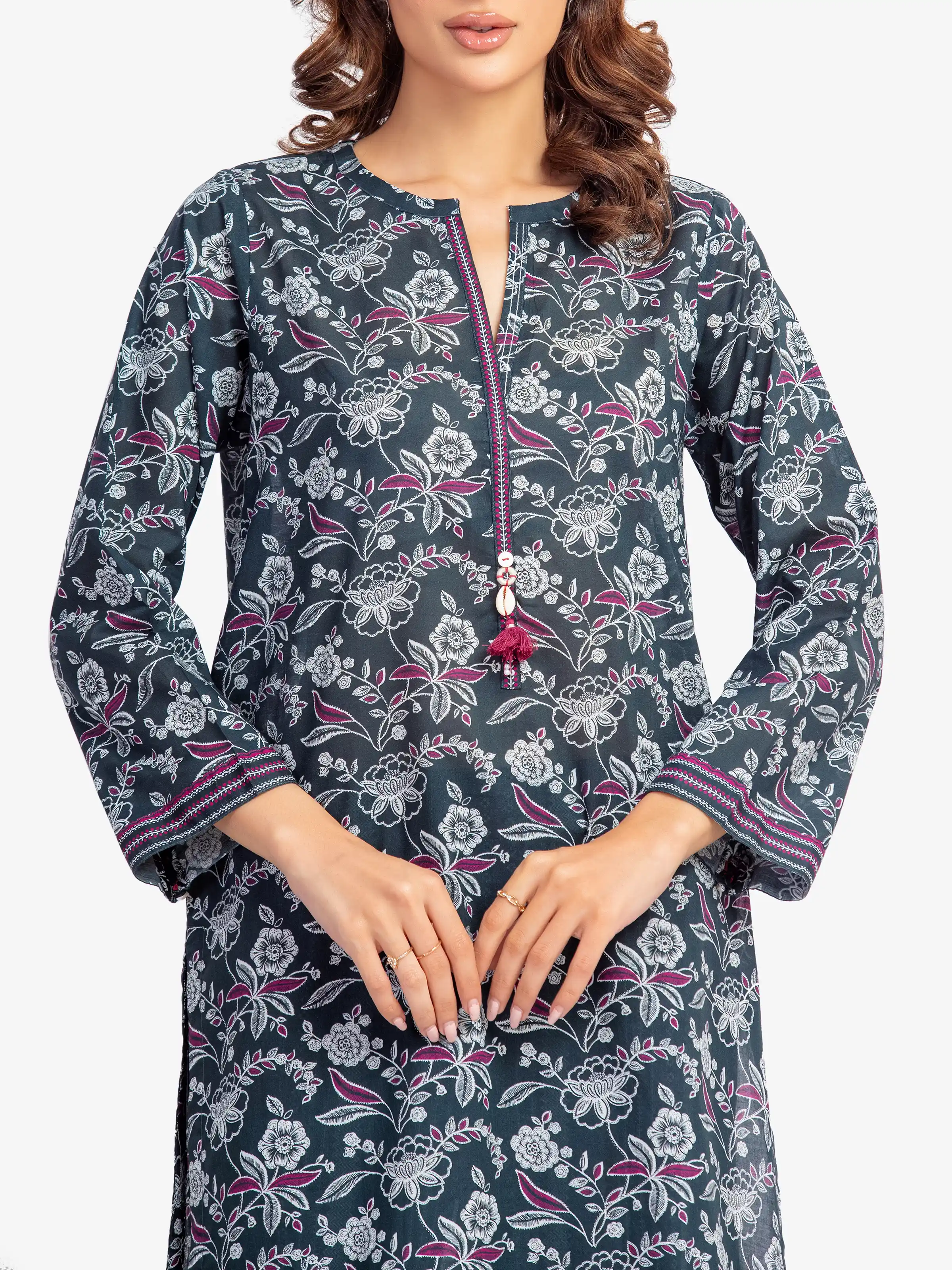 Pret Printed Lawn Co-Ord Set - EWTKP5-81883ST - Image 3