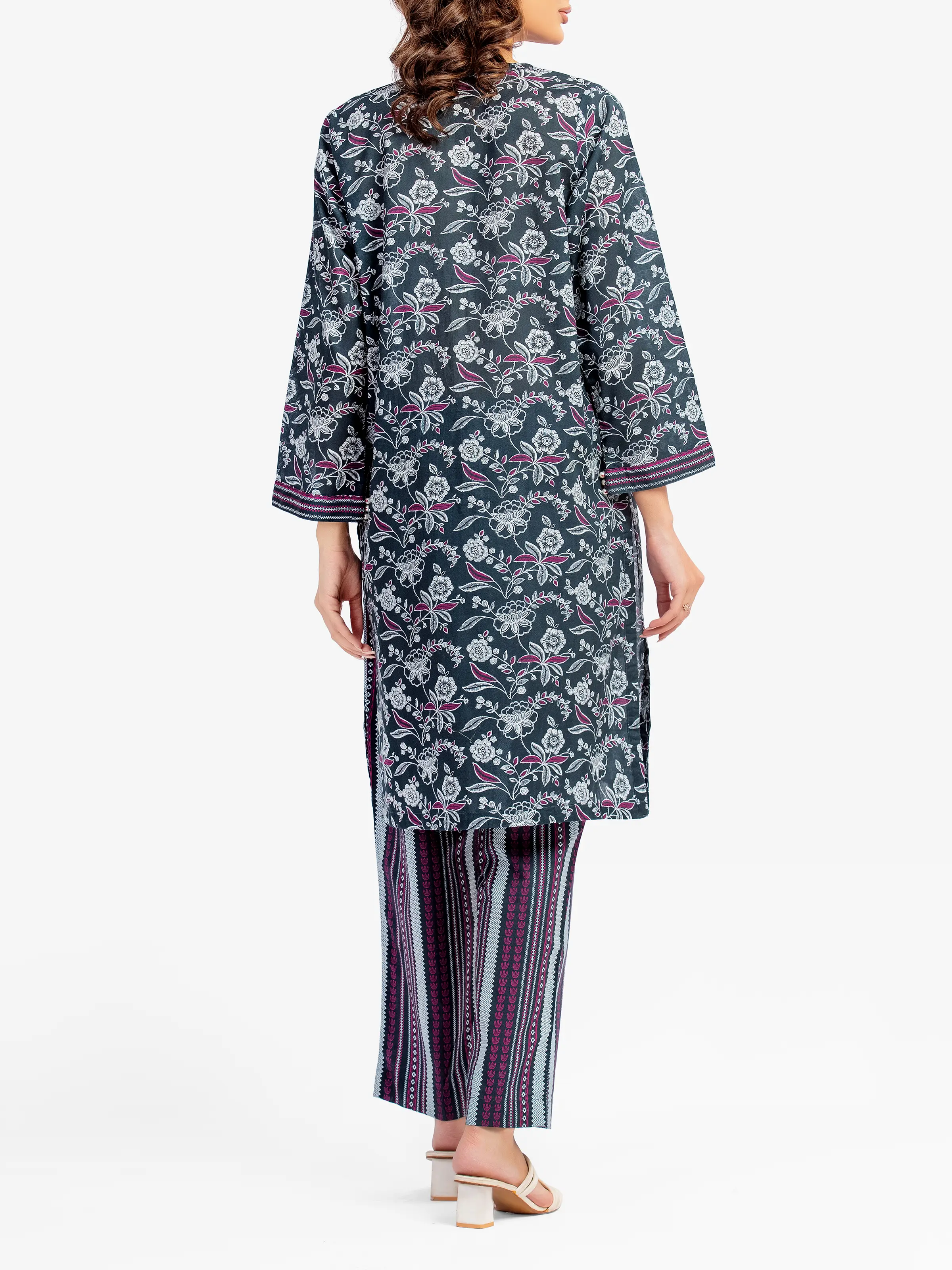 Pret Printed Lawn Co-Ord Set - EWTKP5-81883ST - Image 4