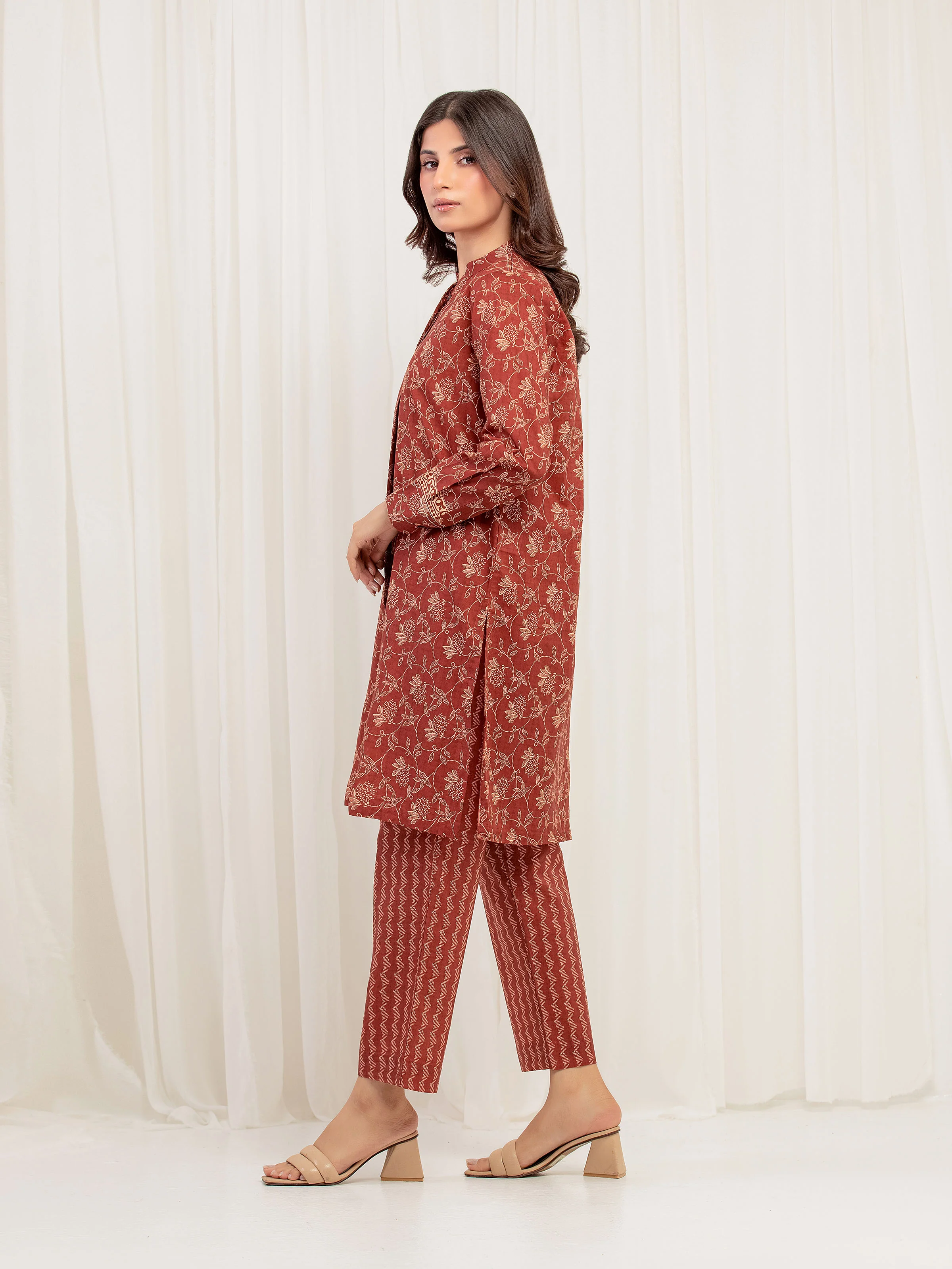 Pret Printed Lawn Co-Ord Set - EWTKP5-81885ST - Image 4