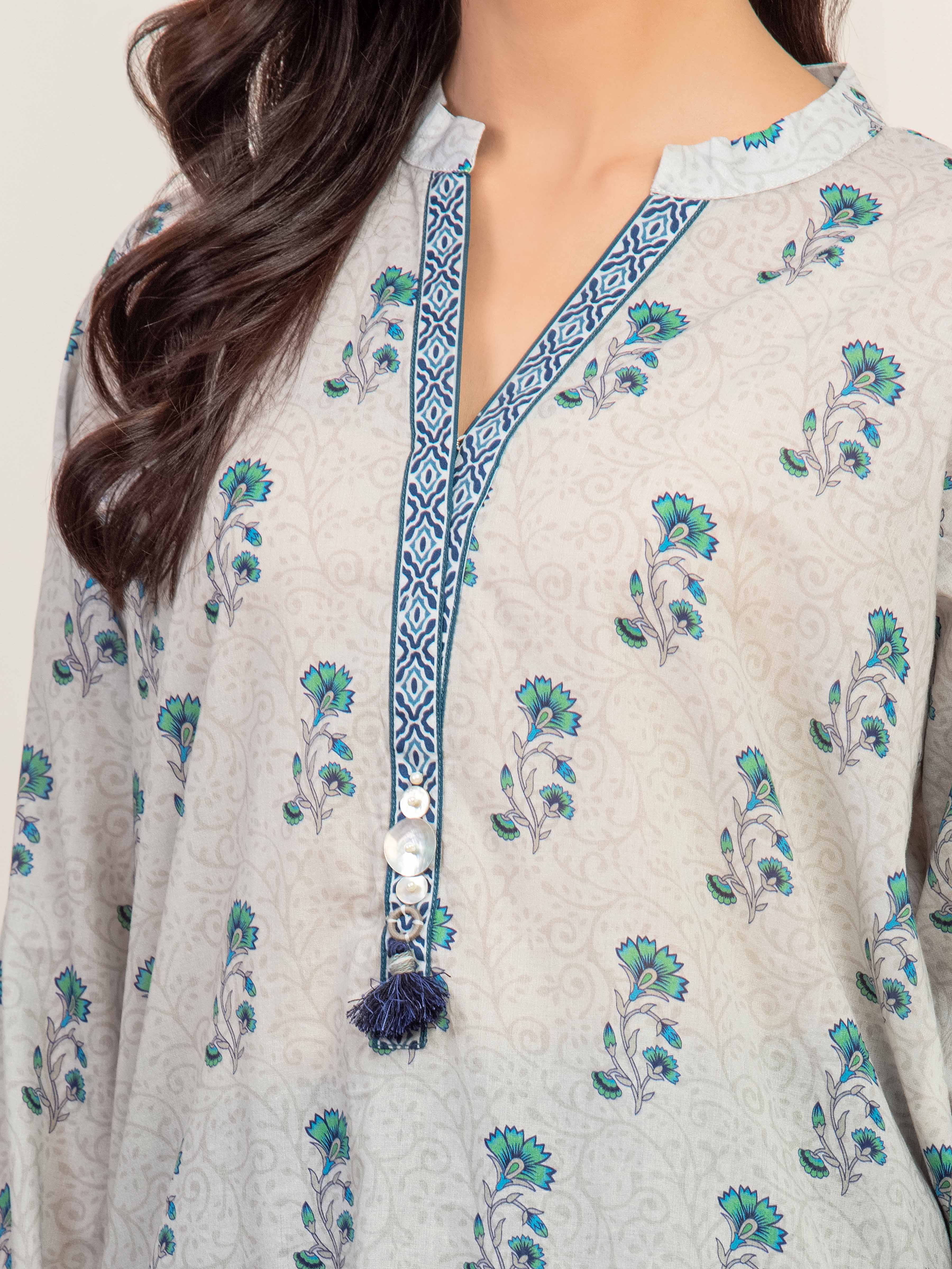 Pret Printed Lawn Co-Ord Set - EWTKP5-81886ST - Image 4
