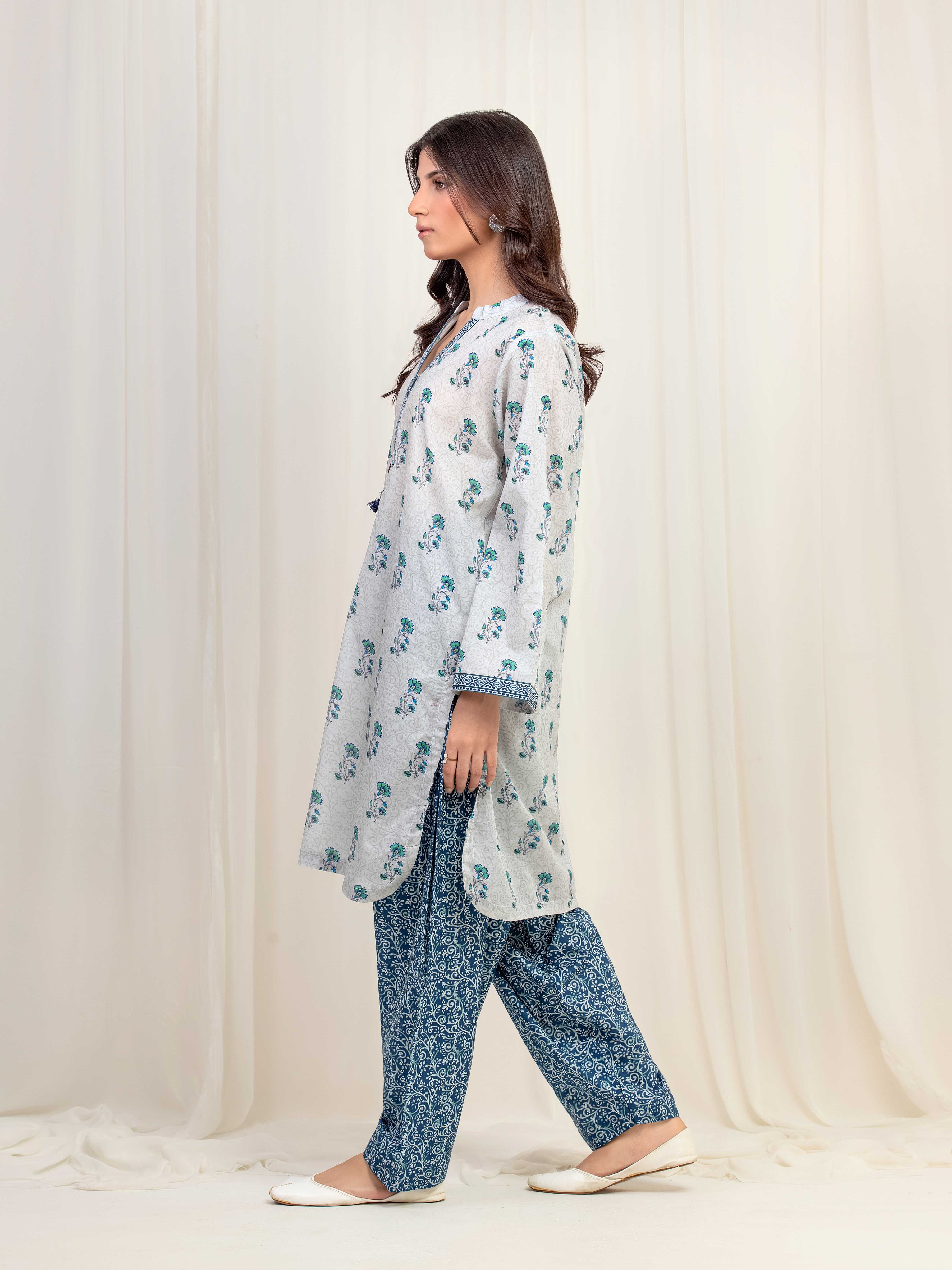 Pret Printed Lawn Co-Ord Set - EWTKP5-81886ST - Image 5