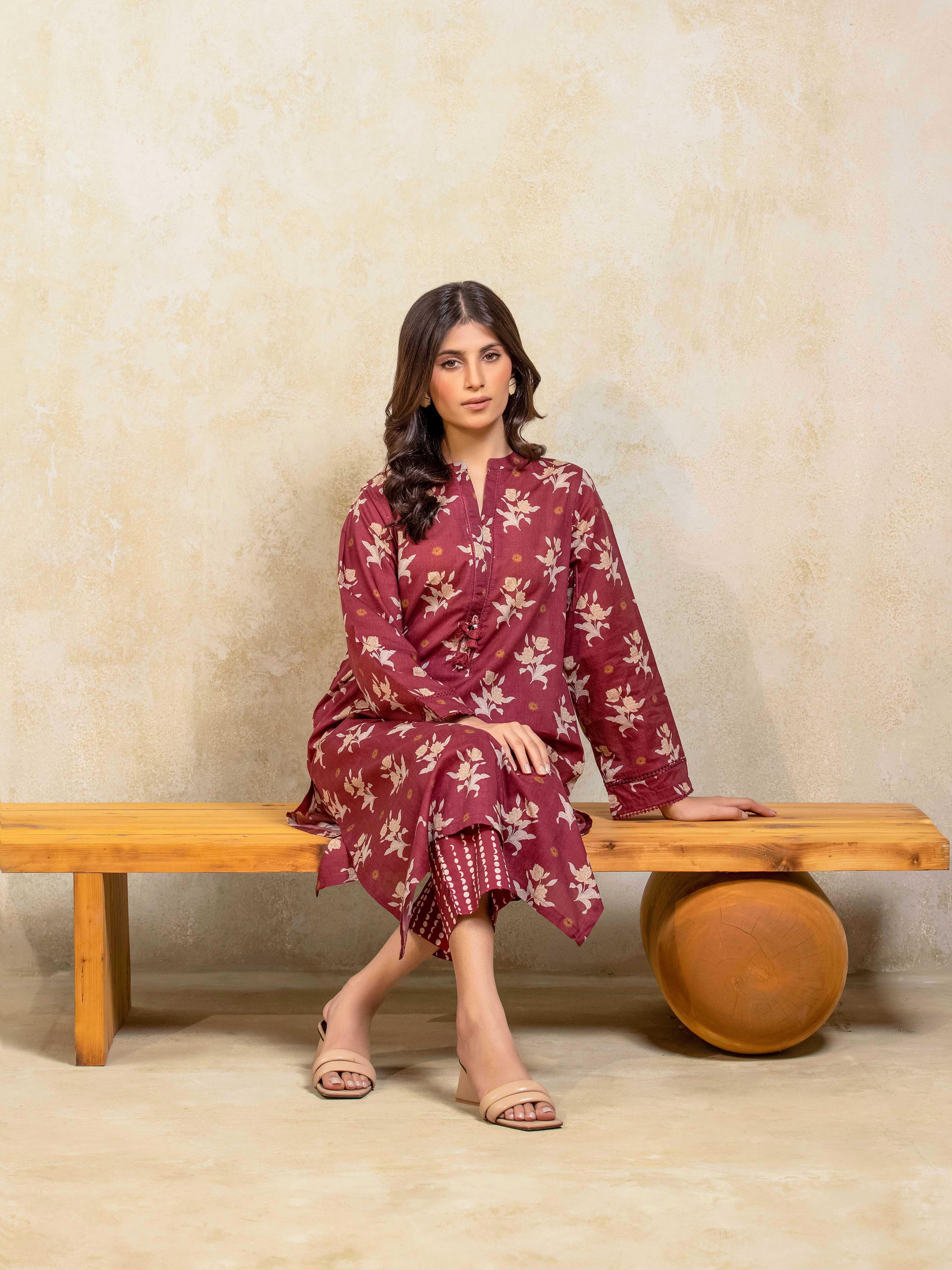 Pret Printed Lawn Co-Ord Set - EWTKP5-81887ST - Image 2