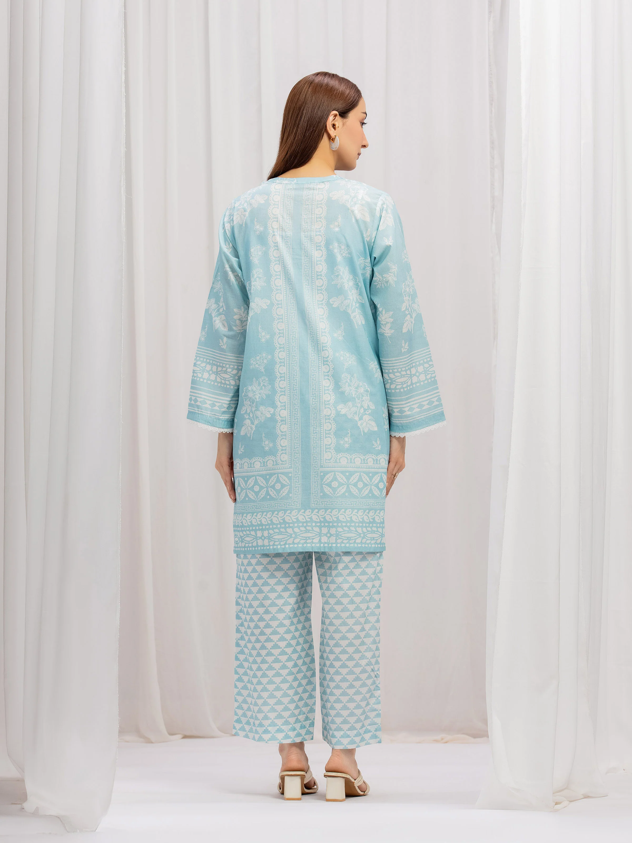 Pret Printed Lawn Co-Ord Set - EWTKP5-81891ST - Image 6