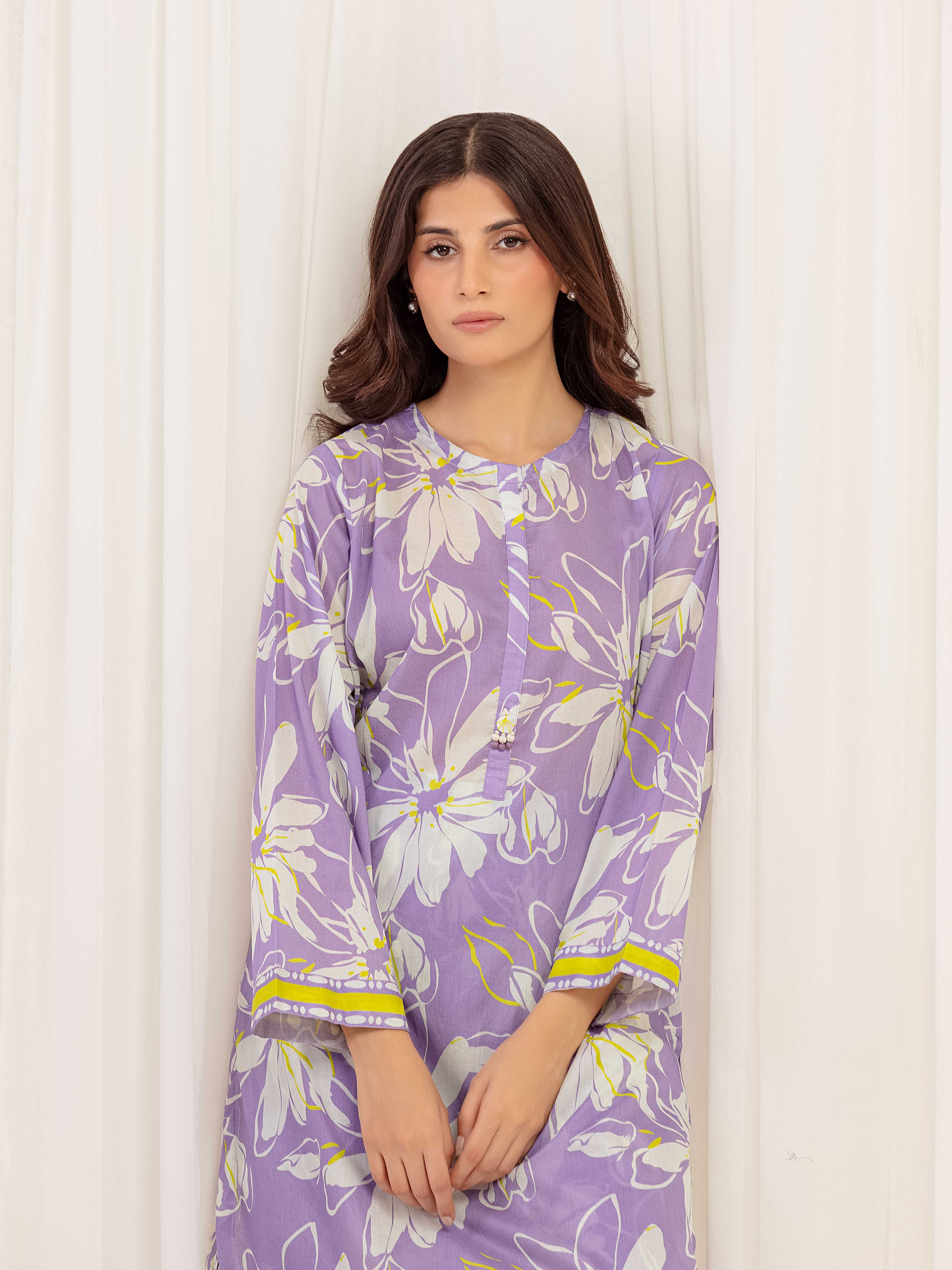 Pret Printed Lawn Co-Ord Set - EWTKP5-81895ST - Image 2