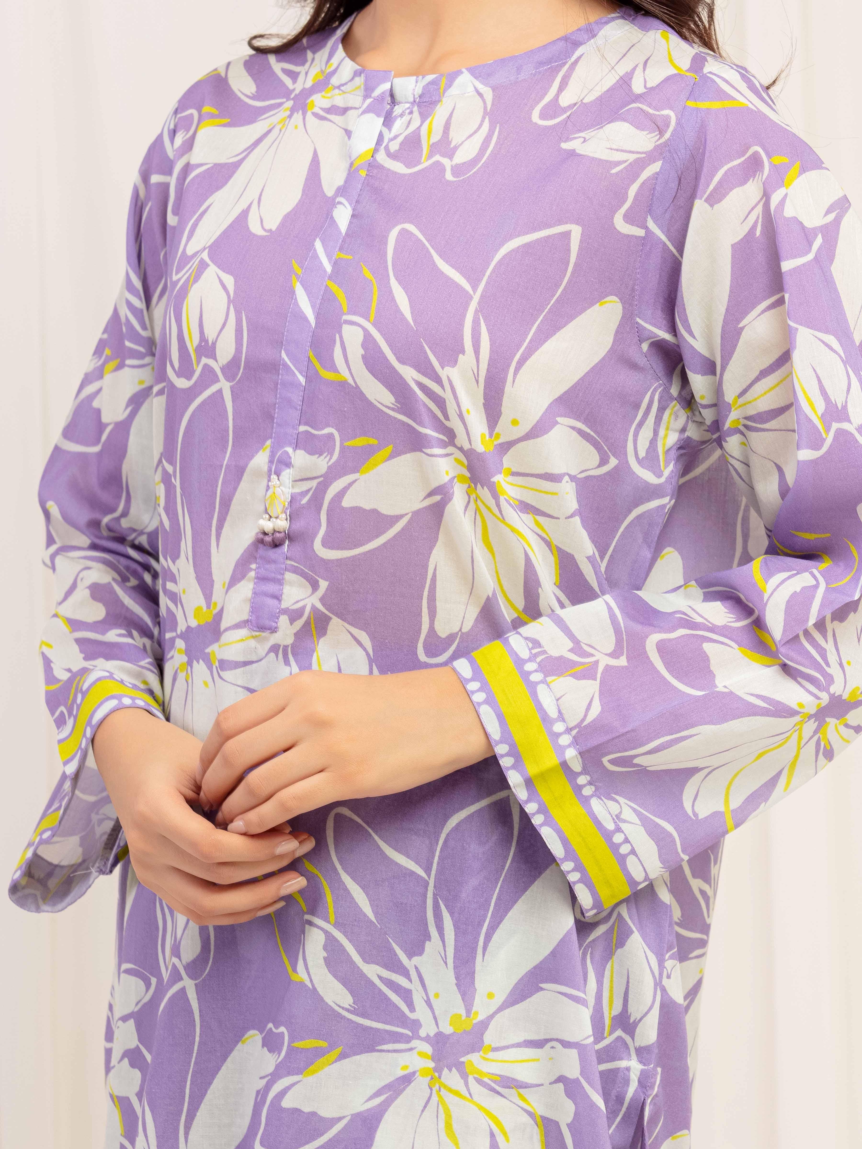 Pret Printed Lawn Co-Ord Set - EWTKP5-81895ST - Image 3
