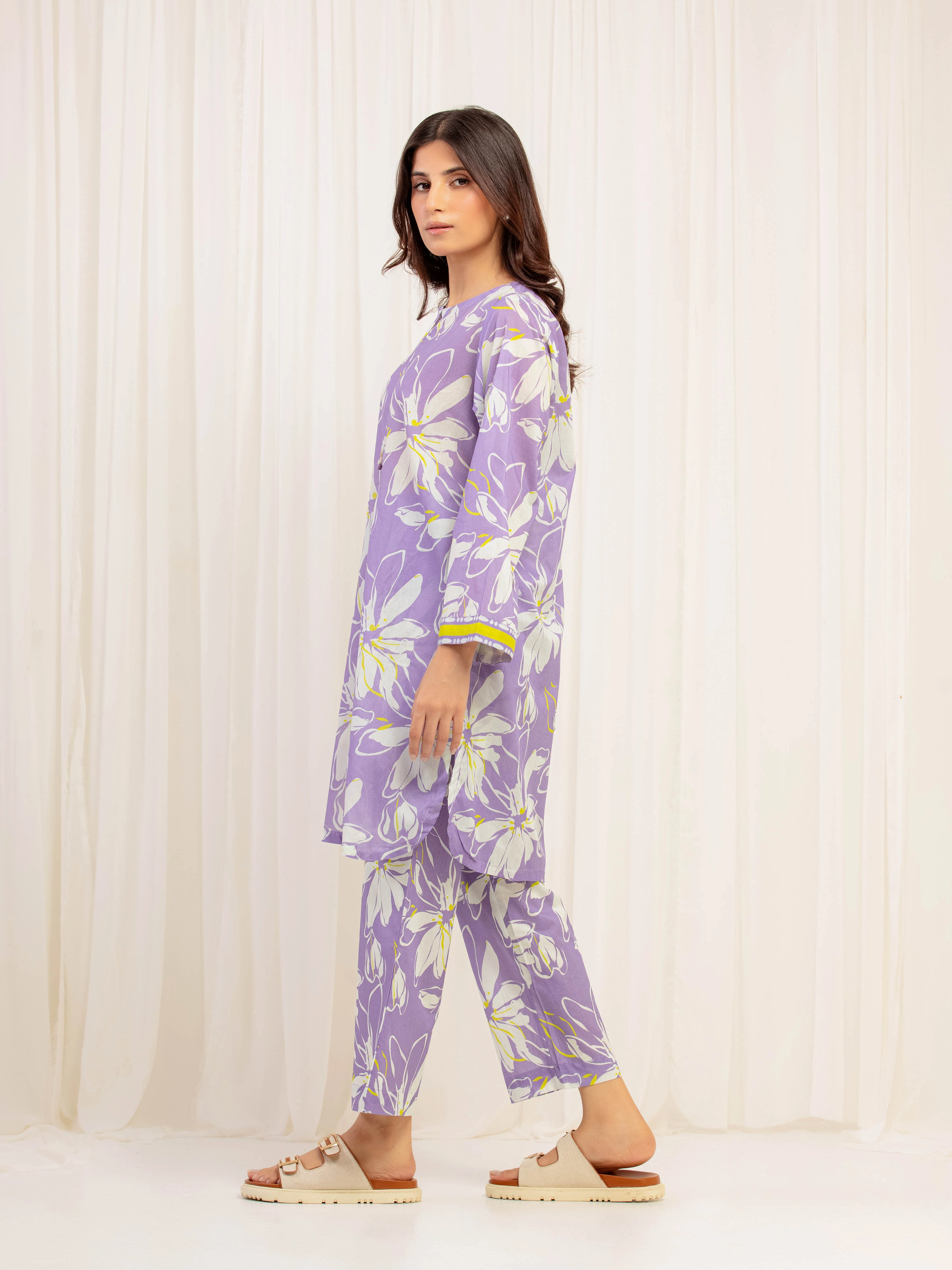 Pret Printed Lawn Co-Ord Set - EWTKP5-81895ST - Image 4