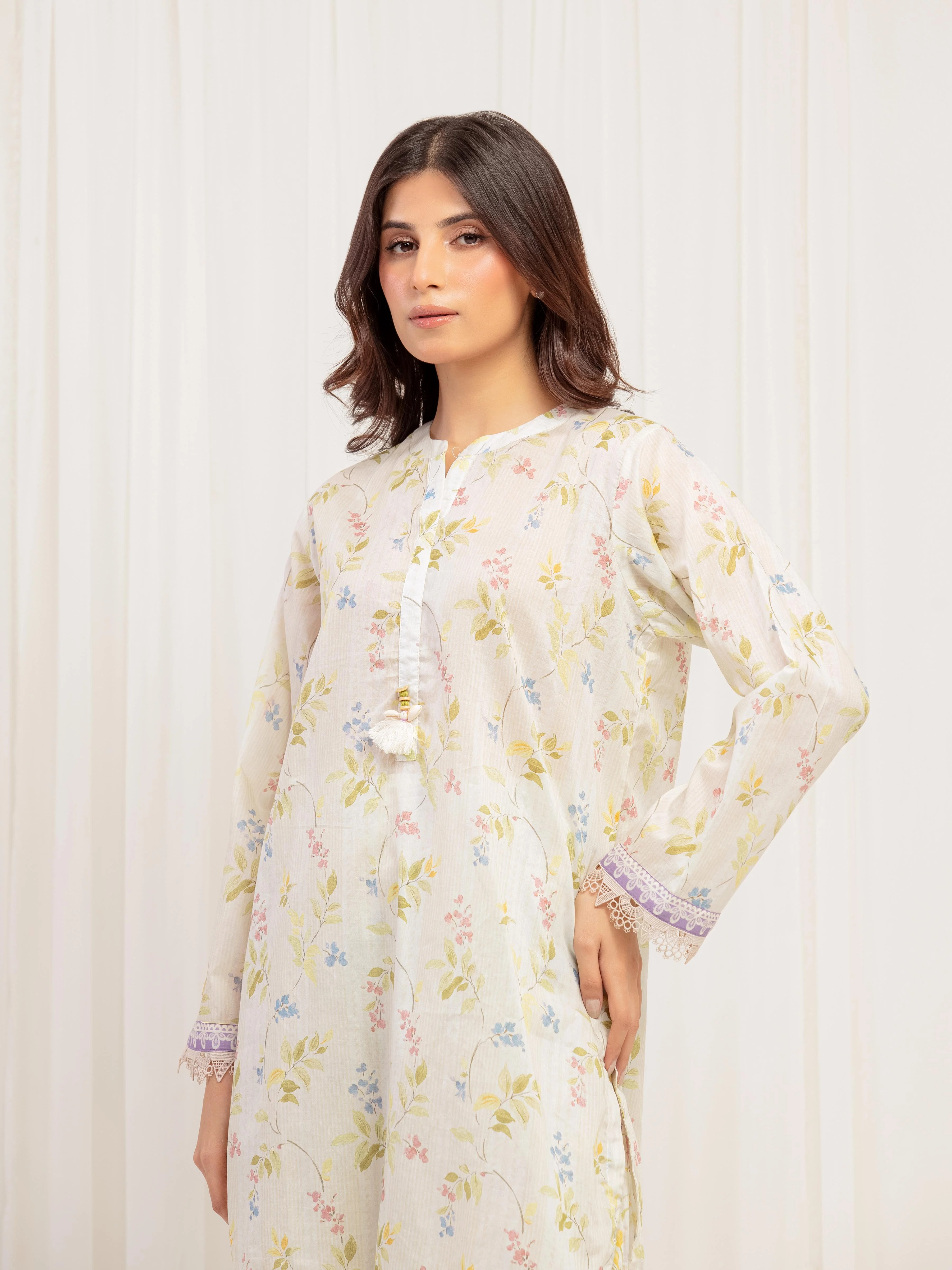 Pret Printed Lawn Co-ord Set - EWTKP5-81897ST - Image 2