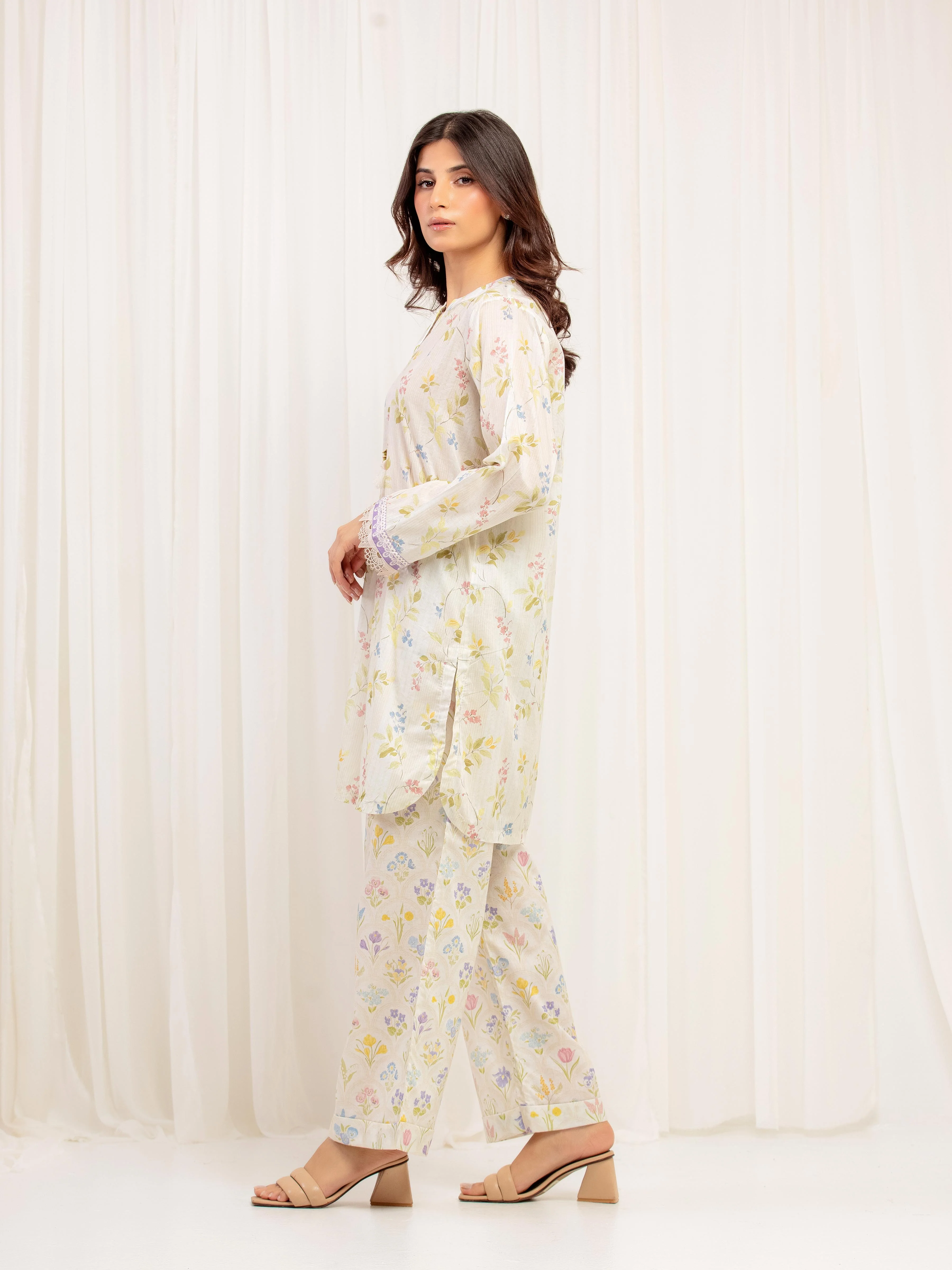 Pret Printed Lawn Co-ord Set - EWTKP5-81897ST - Image 4