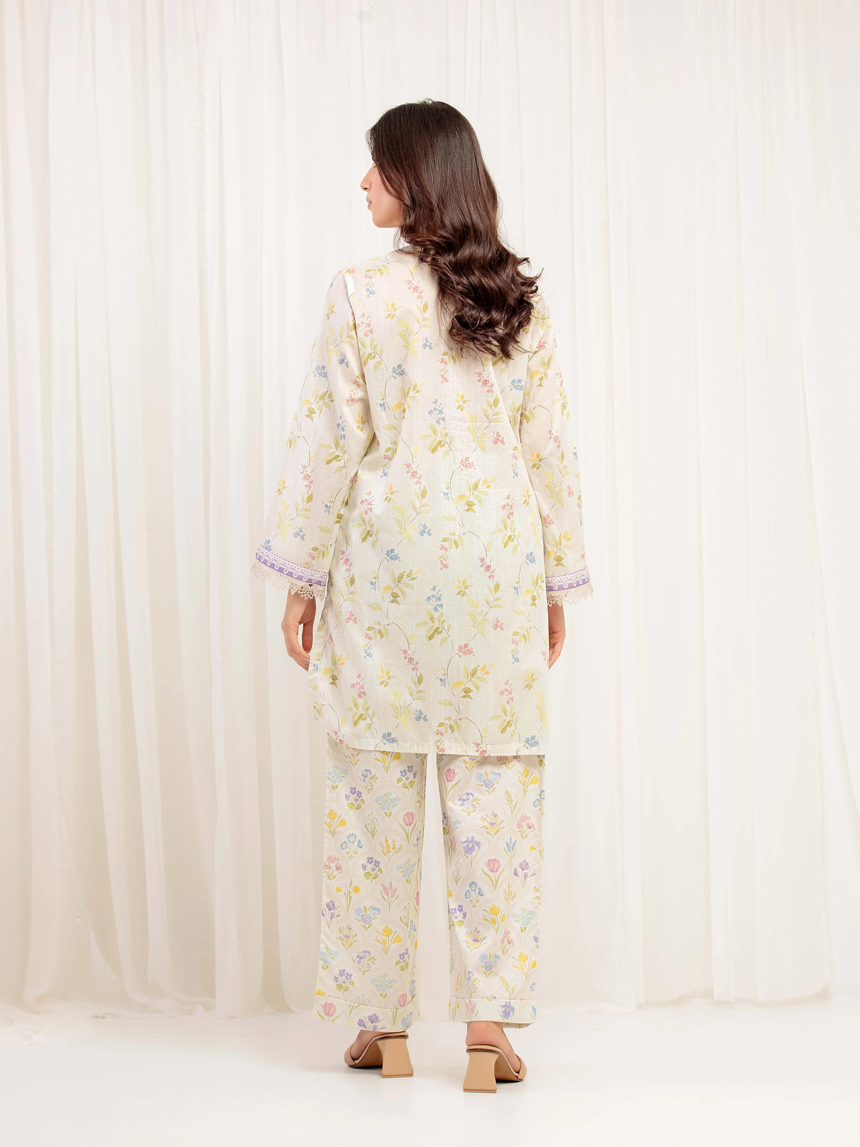 Pret Printed Lawn Co-ord Set - EWTKP5-81897ST - Image 5