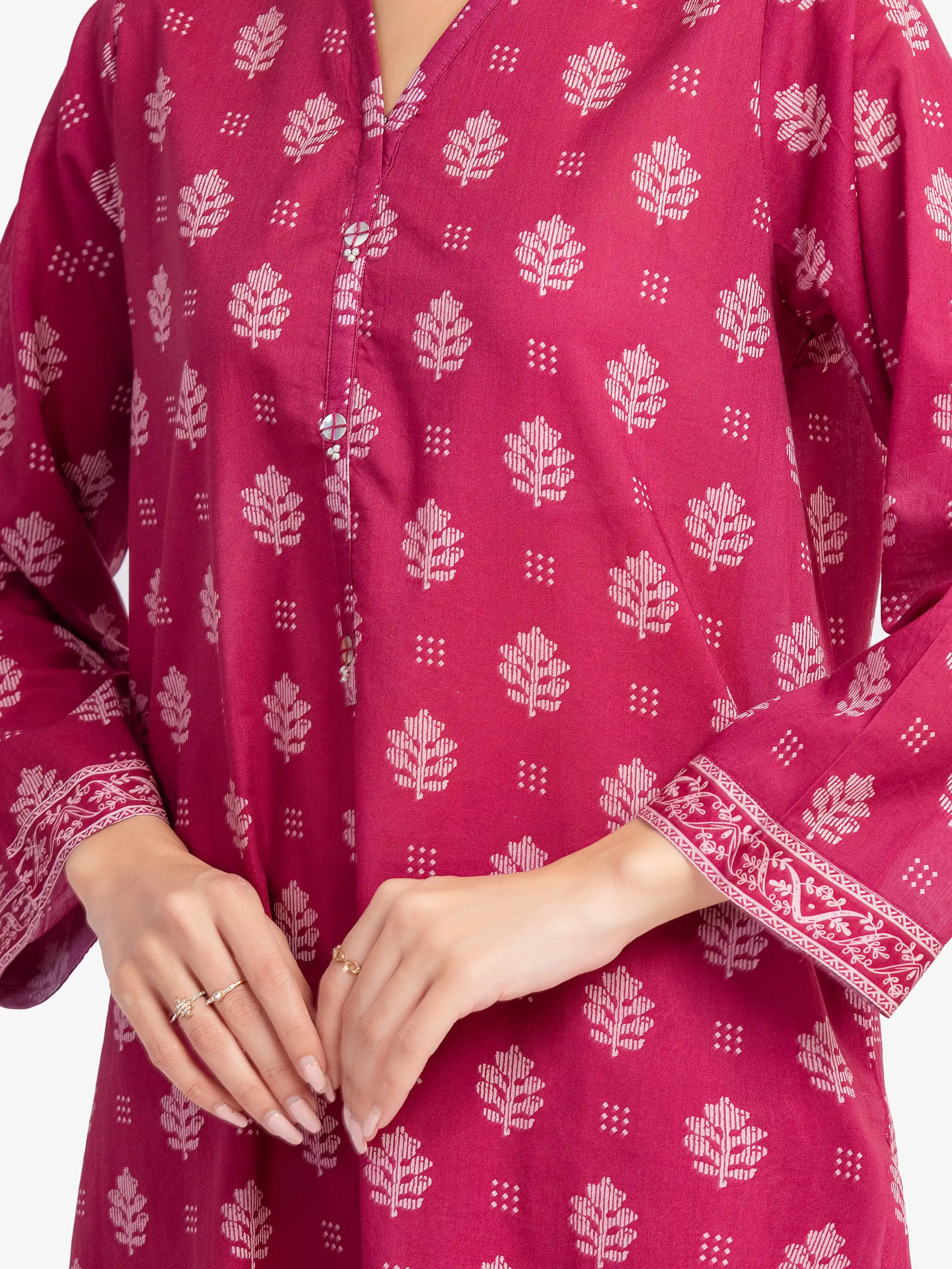 Pret Printed Lawn Co-Ord Set - EWTKP5-82088ST - Image 4