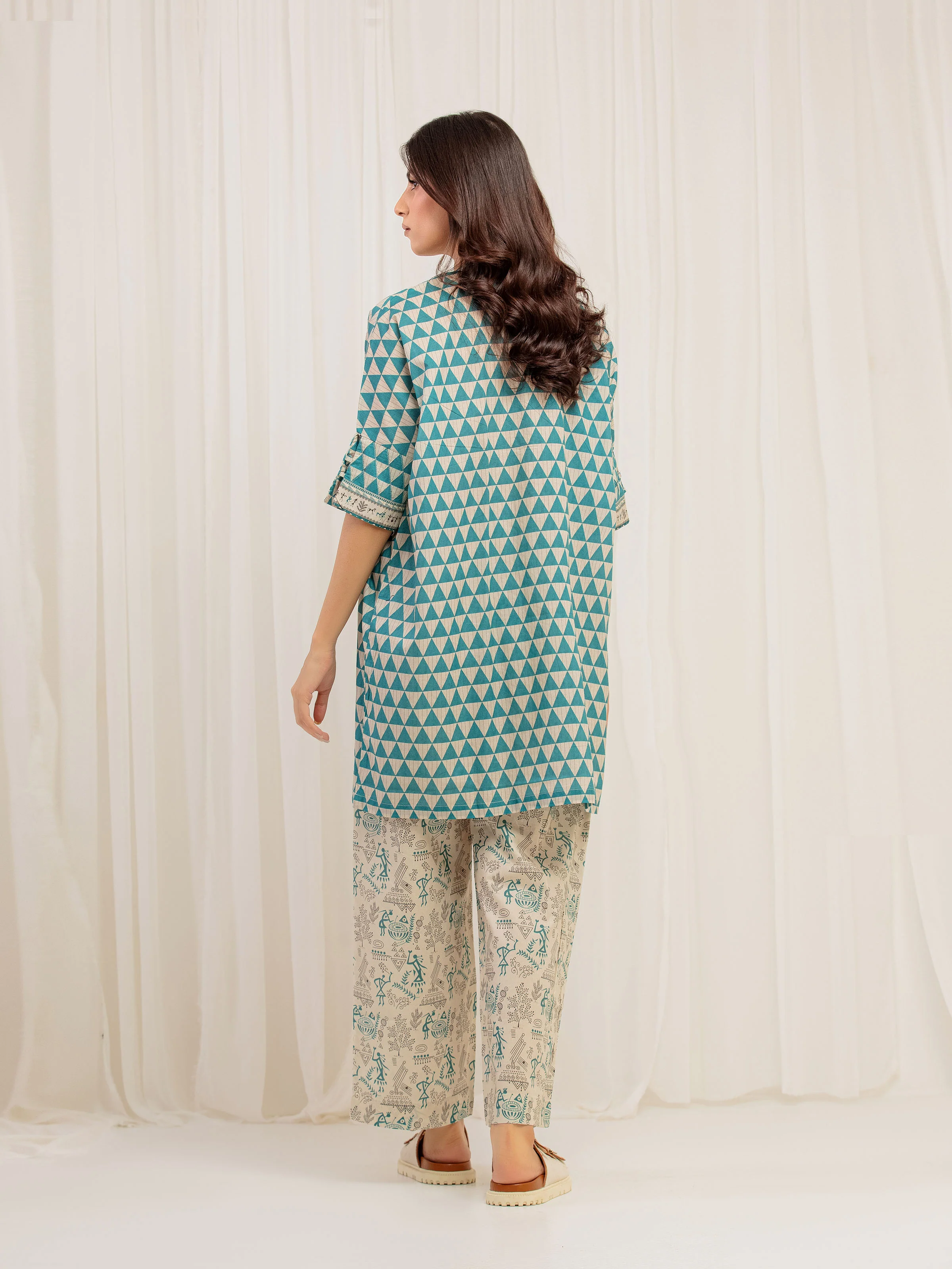 Pret Printed Lawn Co-Ord Set - EWTKP5-82089ST - Image 5