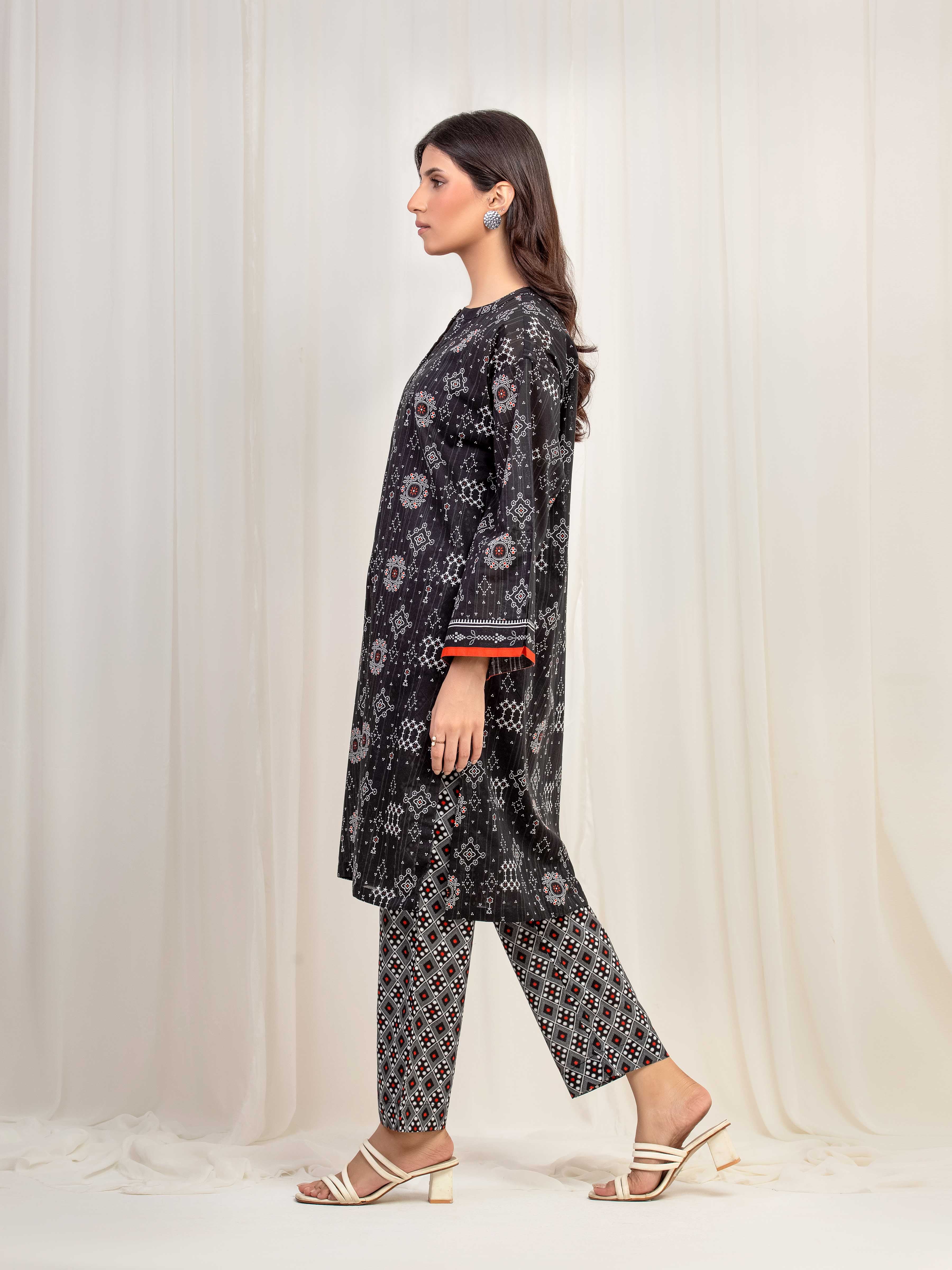 Pret Printed Lawn Co-Ord Set - EWTKP5-82090ST - Image 5
