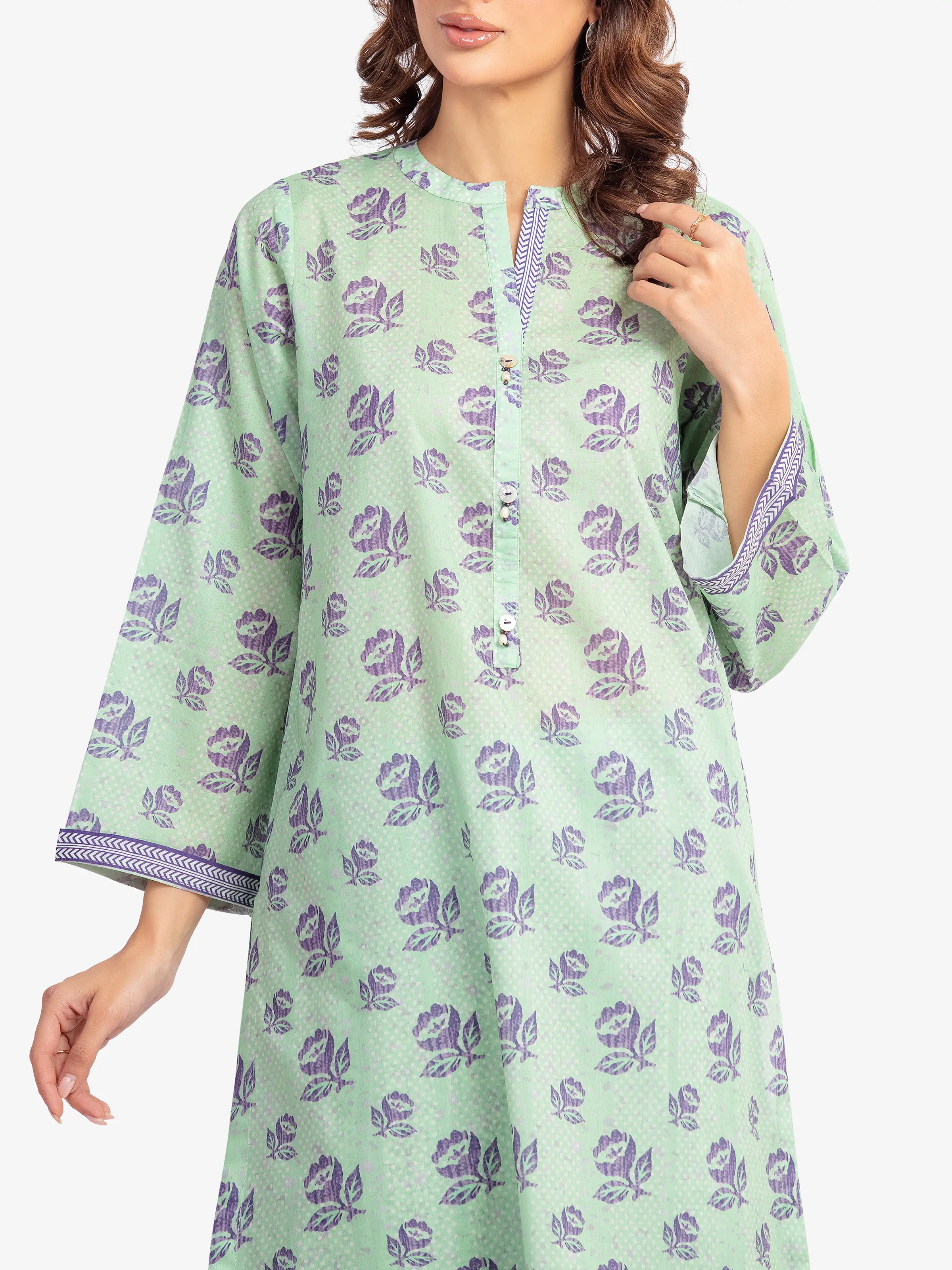 Pret Printed Lawn Co-Ord Set - EWTKP5-82091ST - Image 2