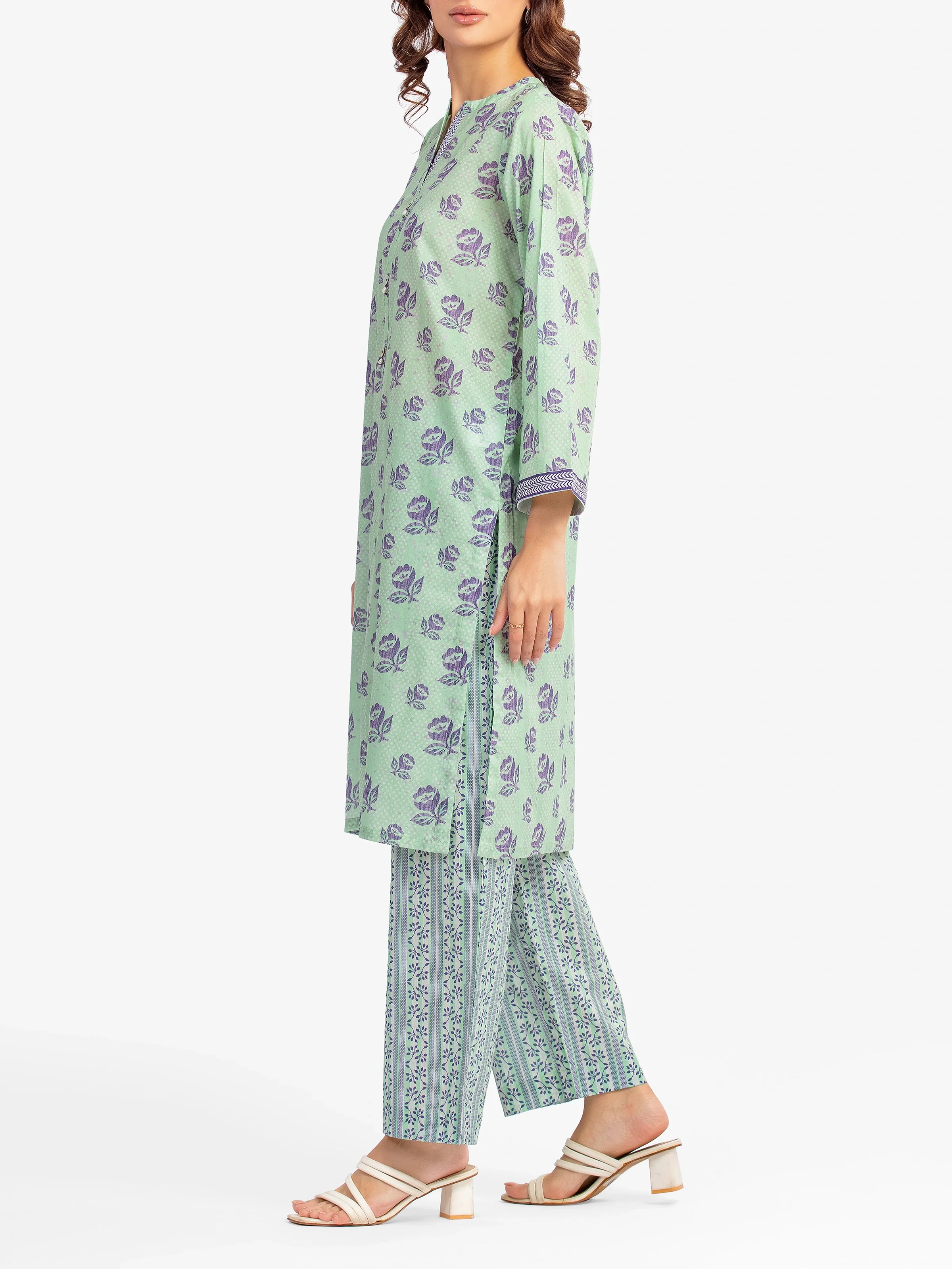 Pret Printed Lawn Co-Ord Set - EWTKP5-82091ST - Image 3