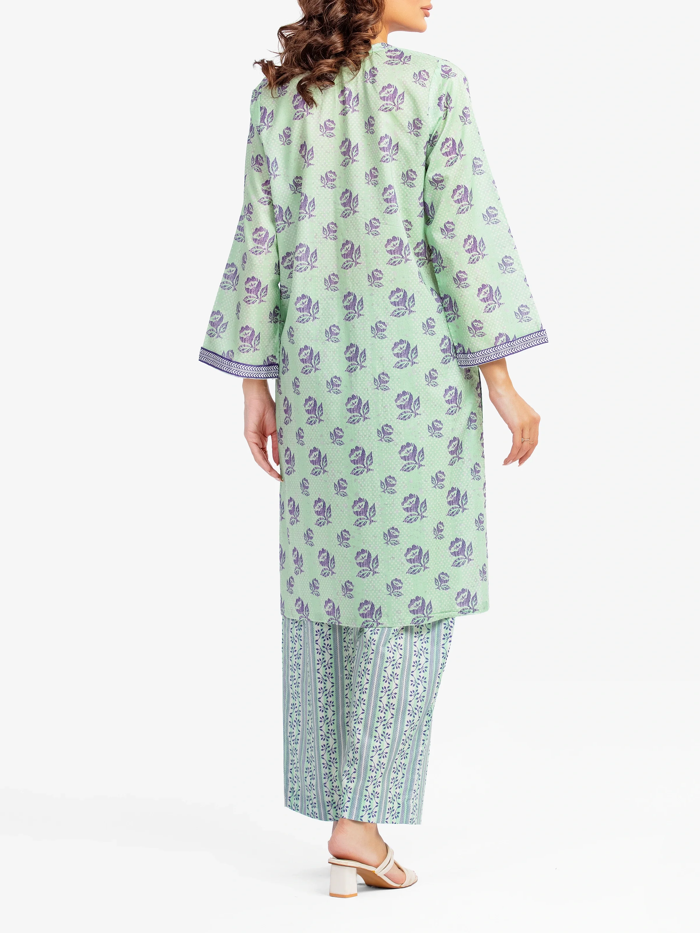Pret Printed Lawn Co-Ord Set - EWTKP5-82091ST - Image 4