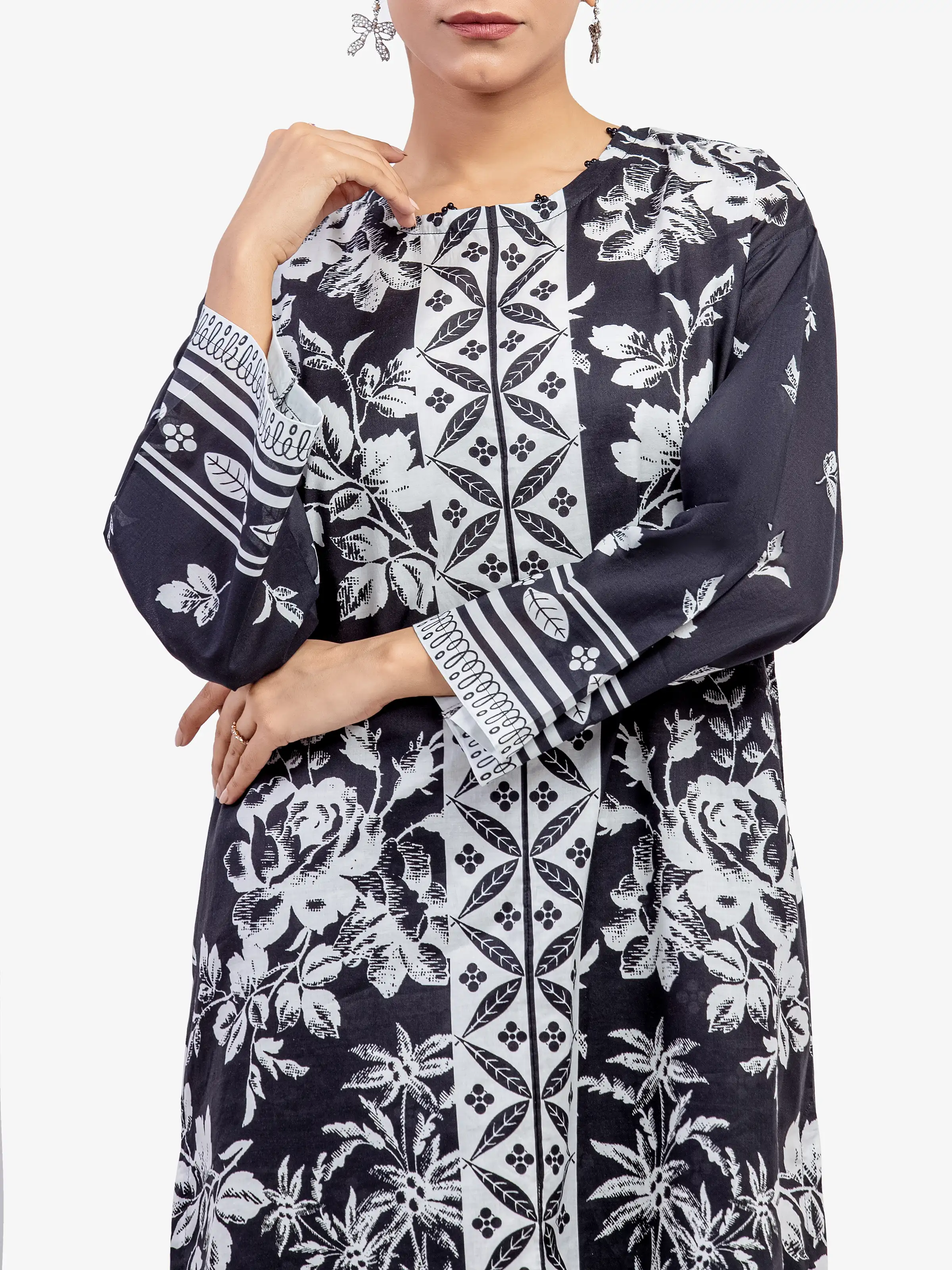 Pret Printed Lawn Co-Ord Set - EWTKP5-82303ST - Image 3