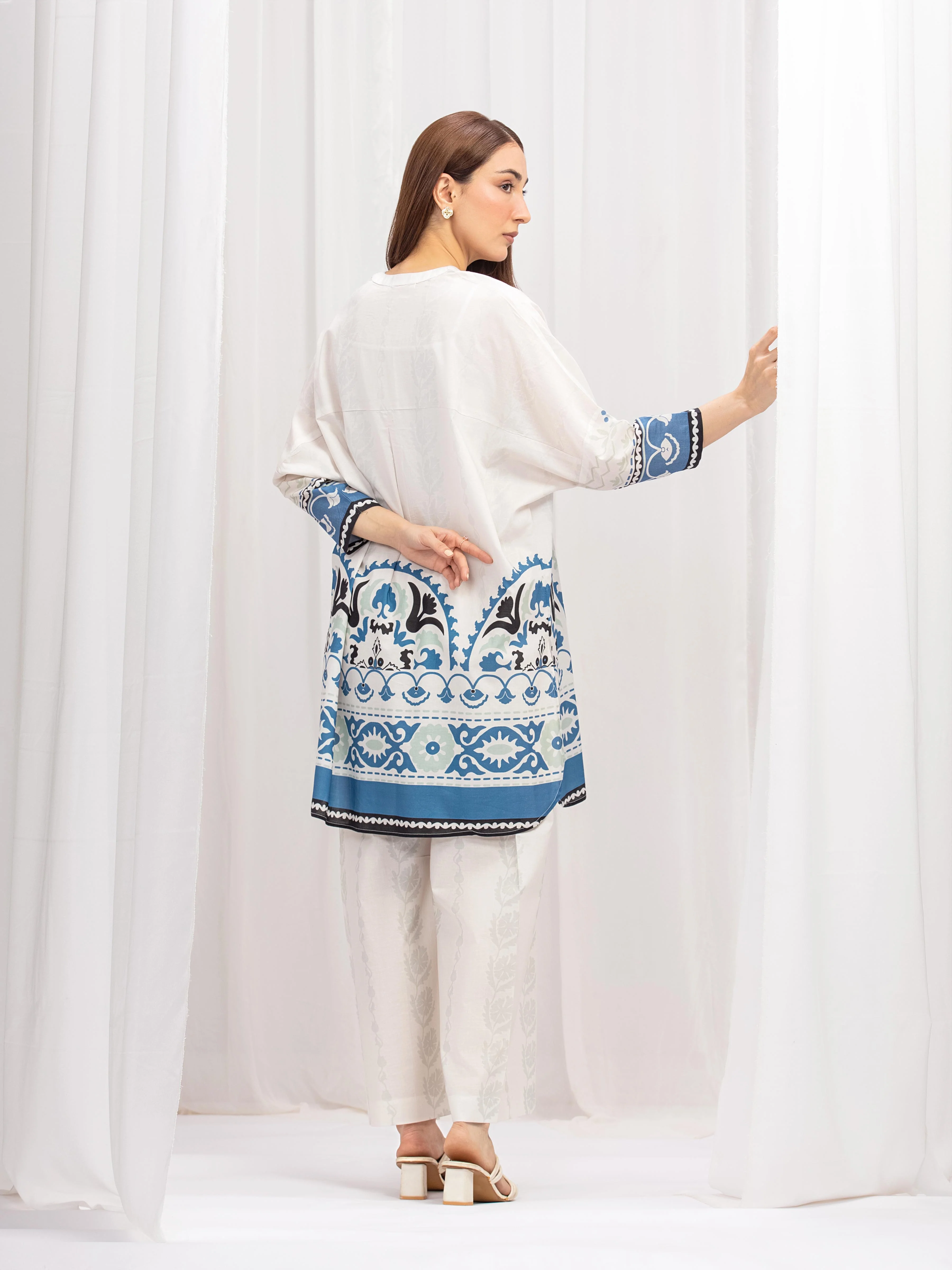 Pret Printed Lawn Co-Ord Set - EWTKP5-82304ST - Image 4