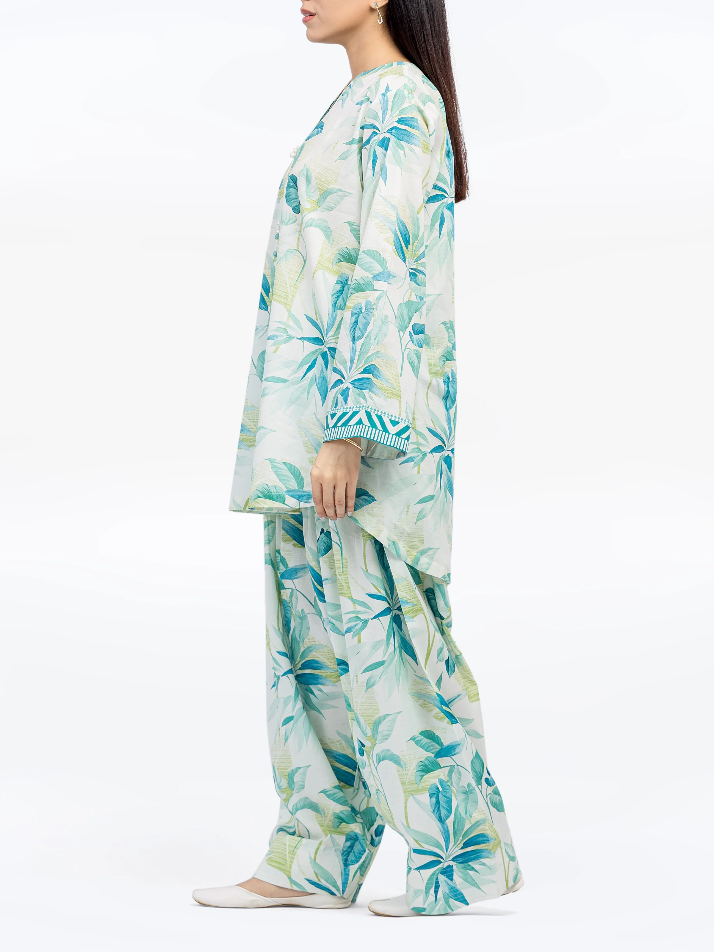 Pret Printed Lawn Shirt Trouser - EWTKP5-82305ST - Image 4