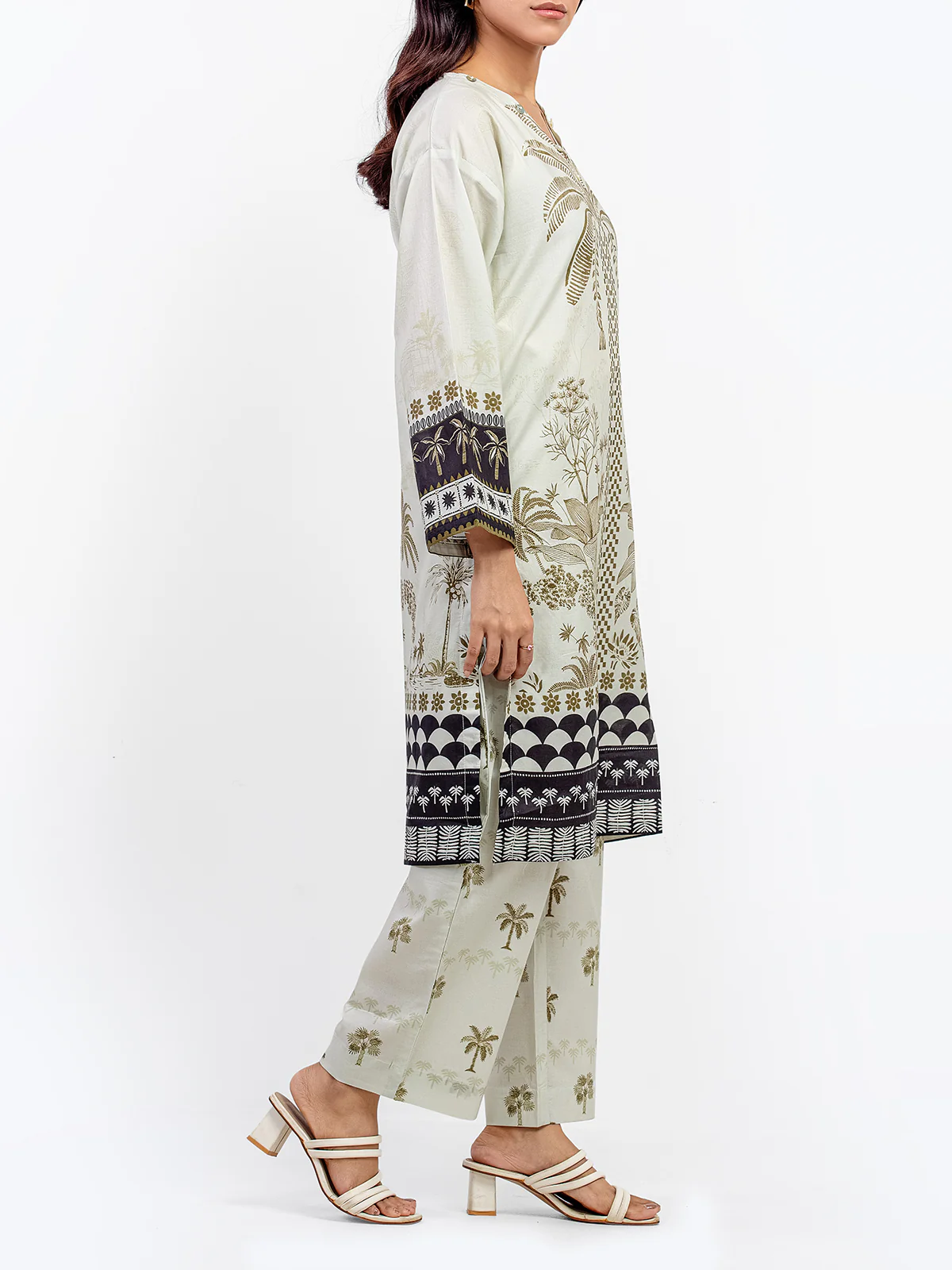 Pret Printed Lawn Co-Ord Set - EWTKP5-82308ST - Image 5