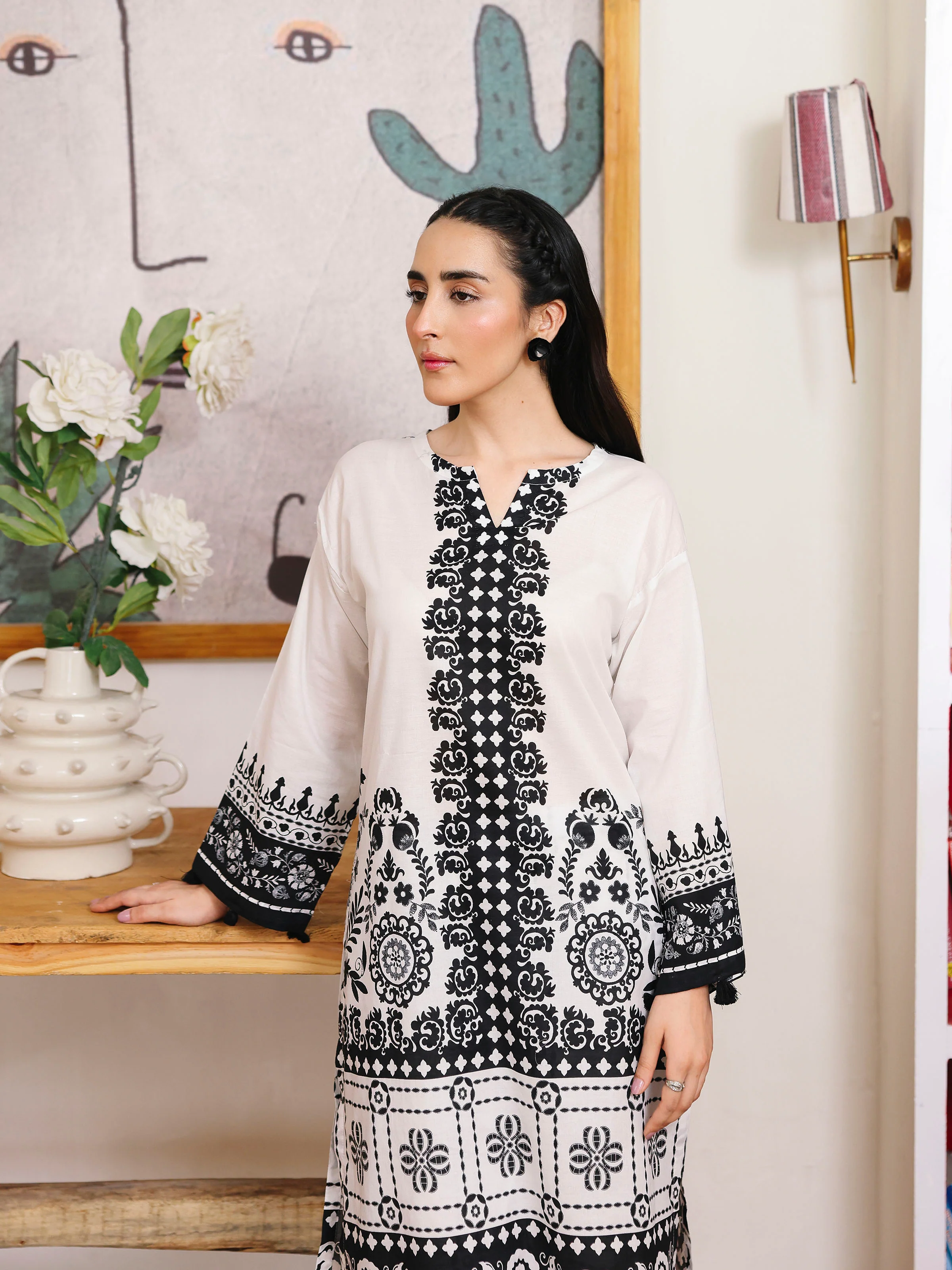 Pret Printed Lawn Co-Ord Set - EWTKP5-82309ST - Image 2
