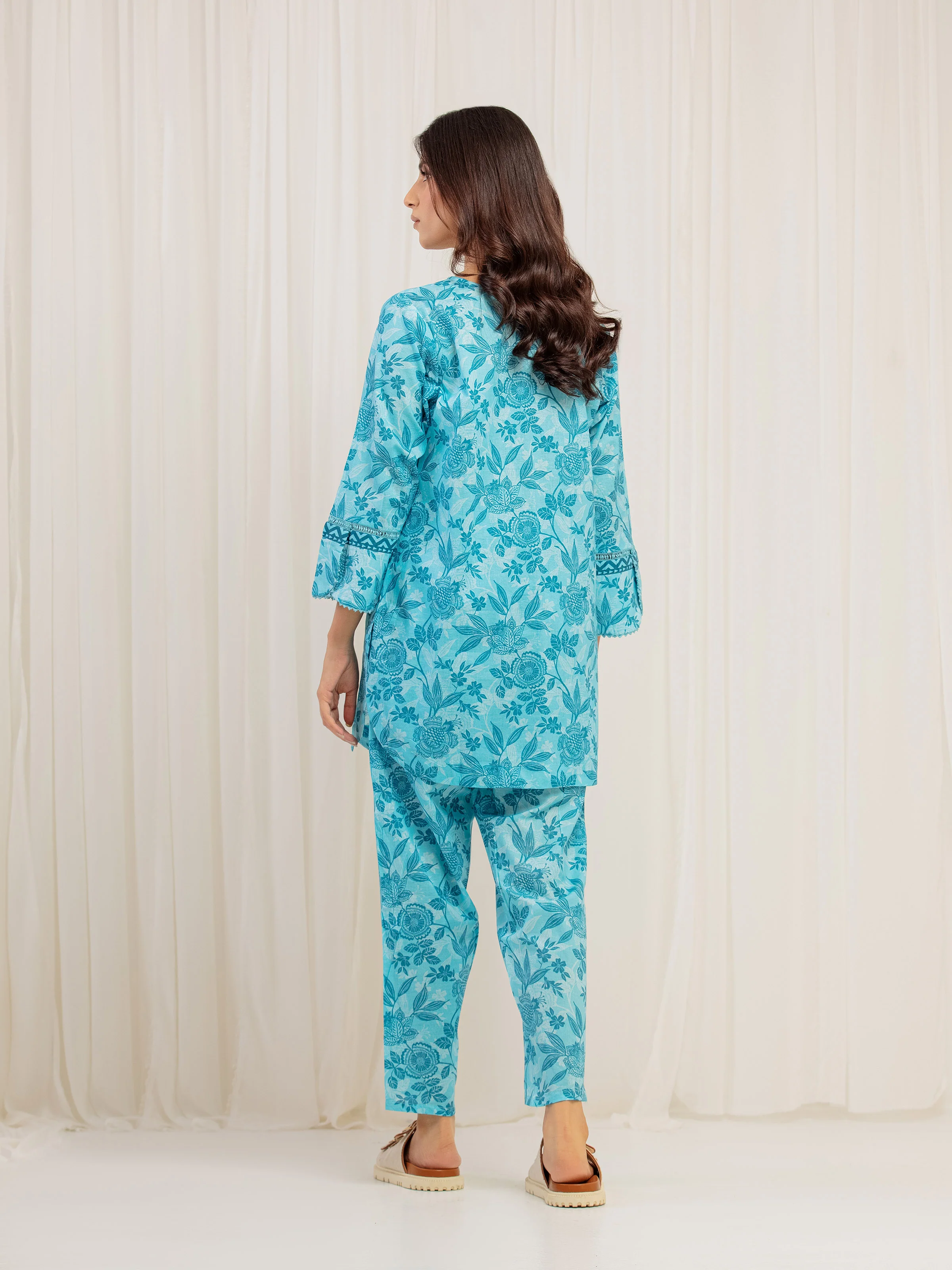 Pret Printed Lawn Co-ord Set - EWTKP5-82380ST - Image 5
