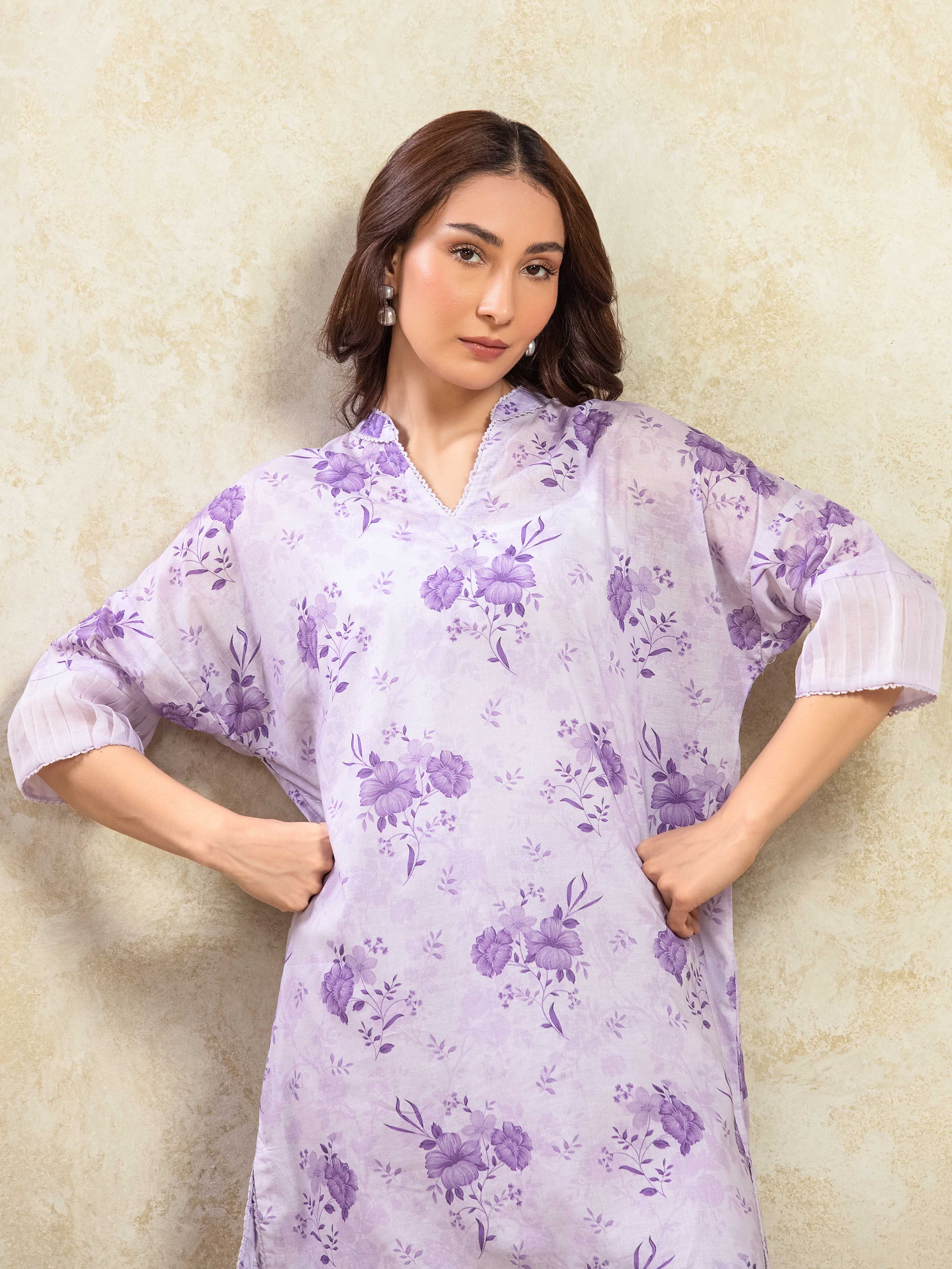 Pret Printed Lawn Co-Ord Set - EWTKP5-82393ST - Image 2