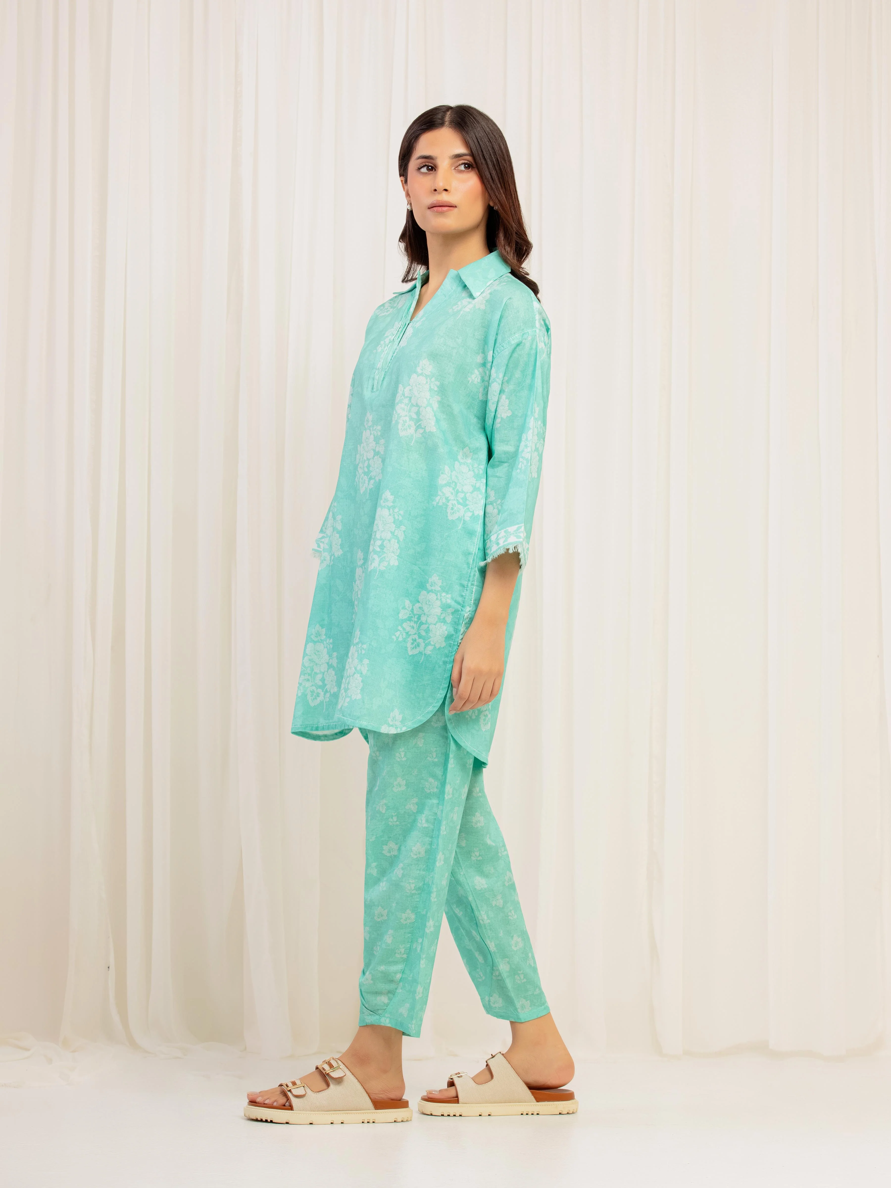 Pret Printed Lawn Co-Ord Set - EWTKP5-82394ST - Image 4