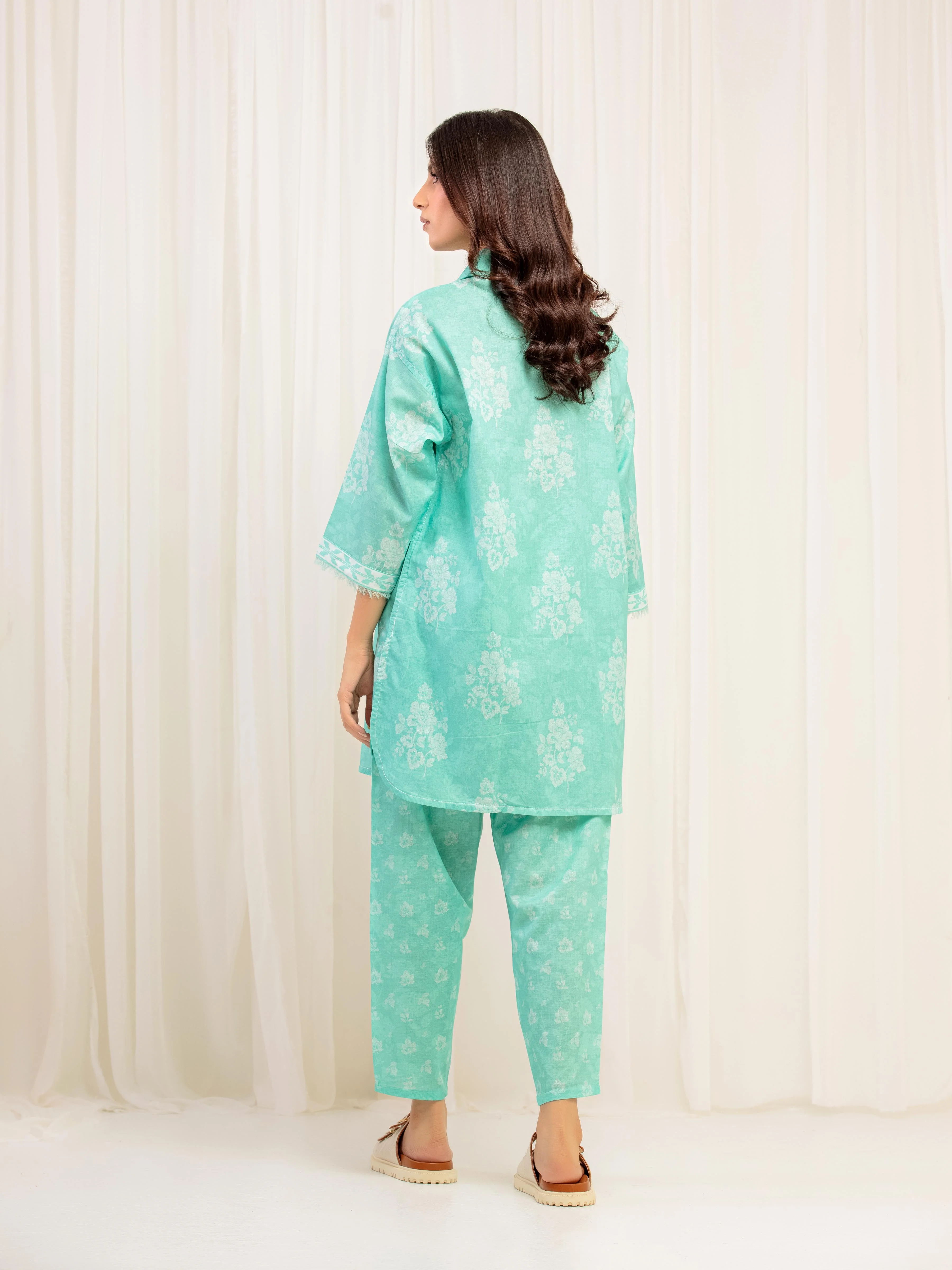 Pret Printed Lawn Co-Ord Set - EWTKP5-82394ST - Image 5