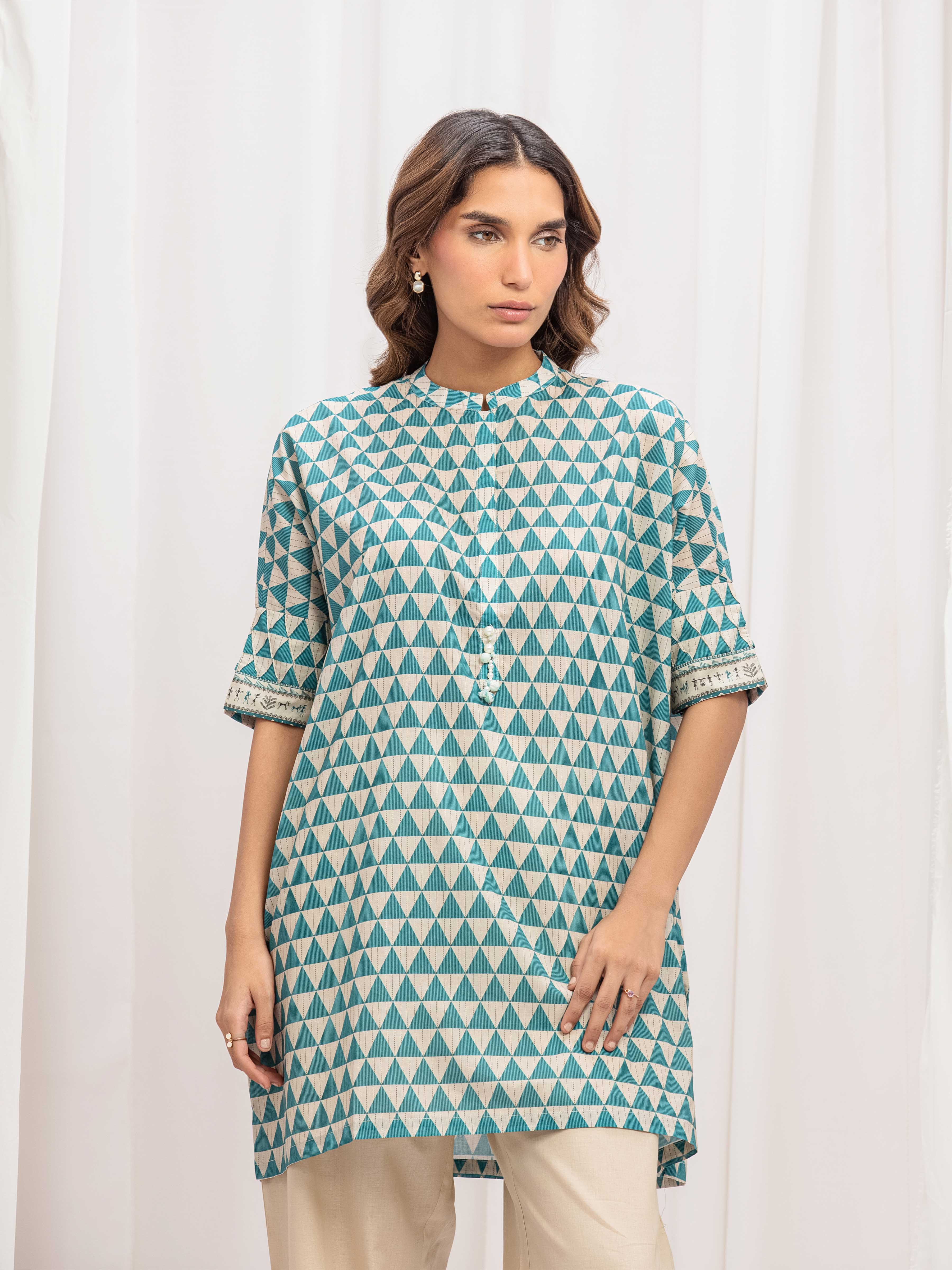 Pret Printed Lawn Shirt Trouser - EWTKP5-83004ST - Image 2