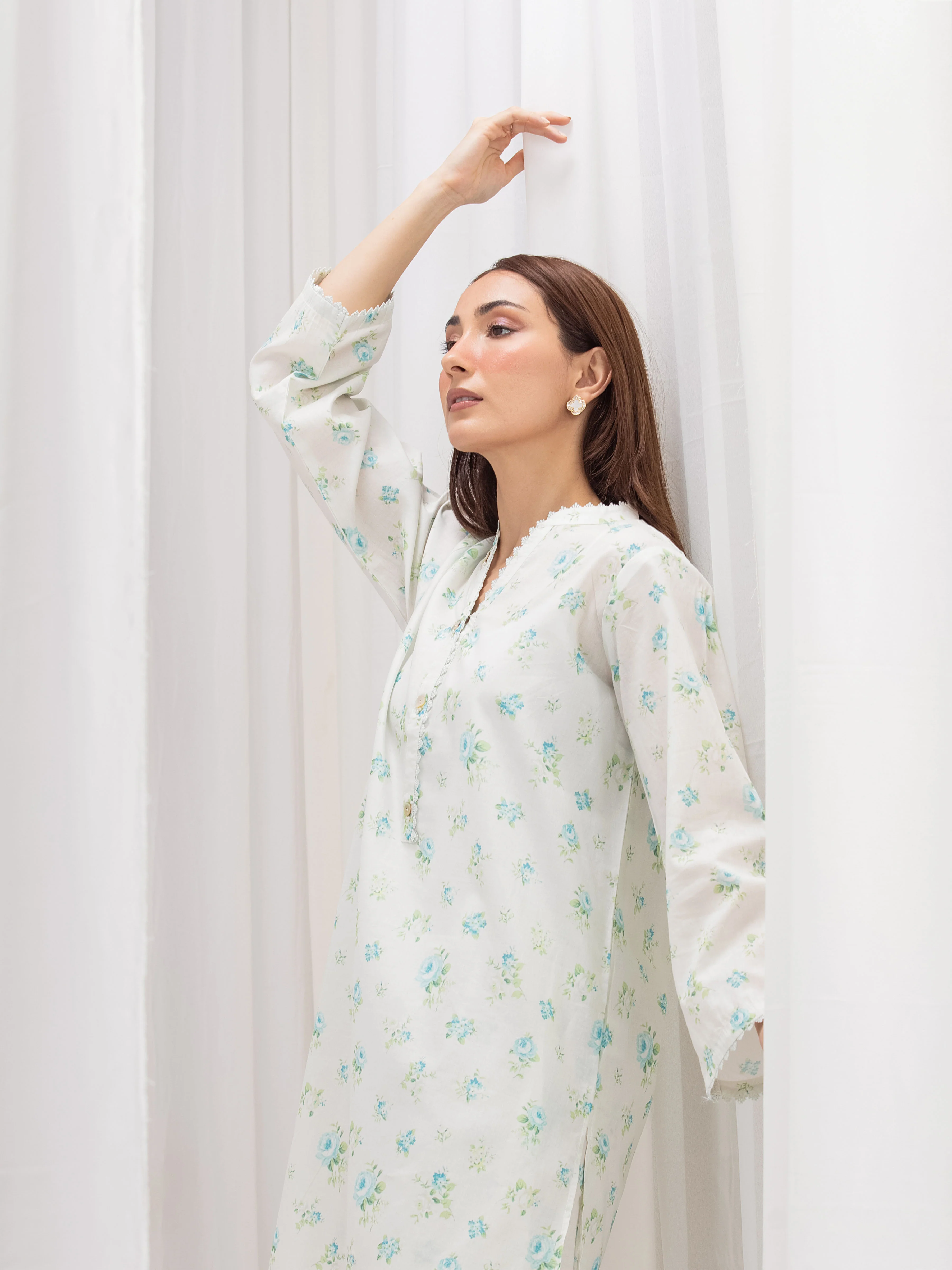 Pret Printed Lawn Co-ord Set - EWTKP5-85000ST - Image 3