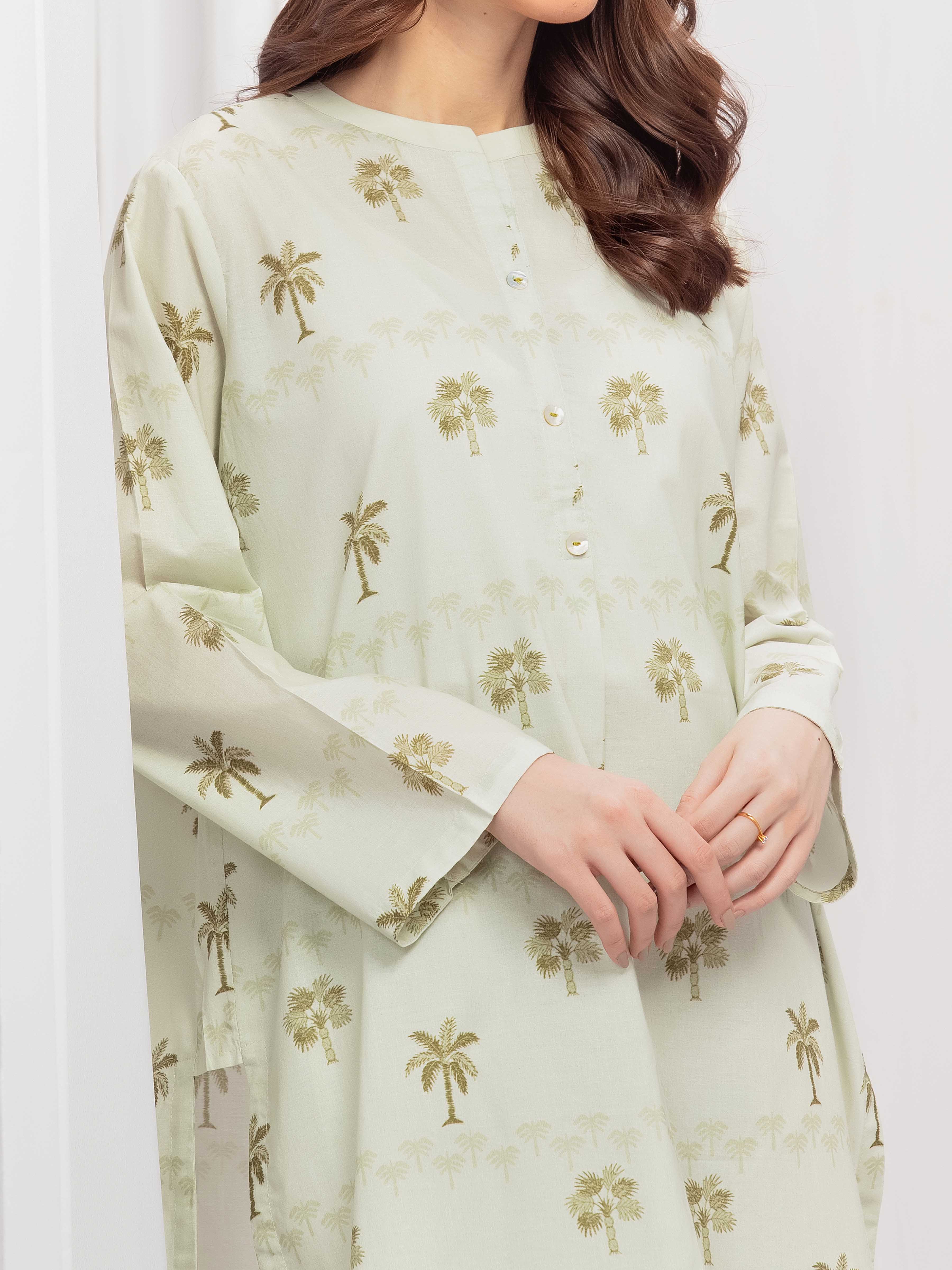 Pret Printed Lawn Shirt Trouser - EWTKP5-85009ST - Image 4